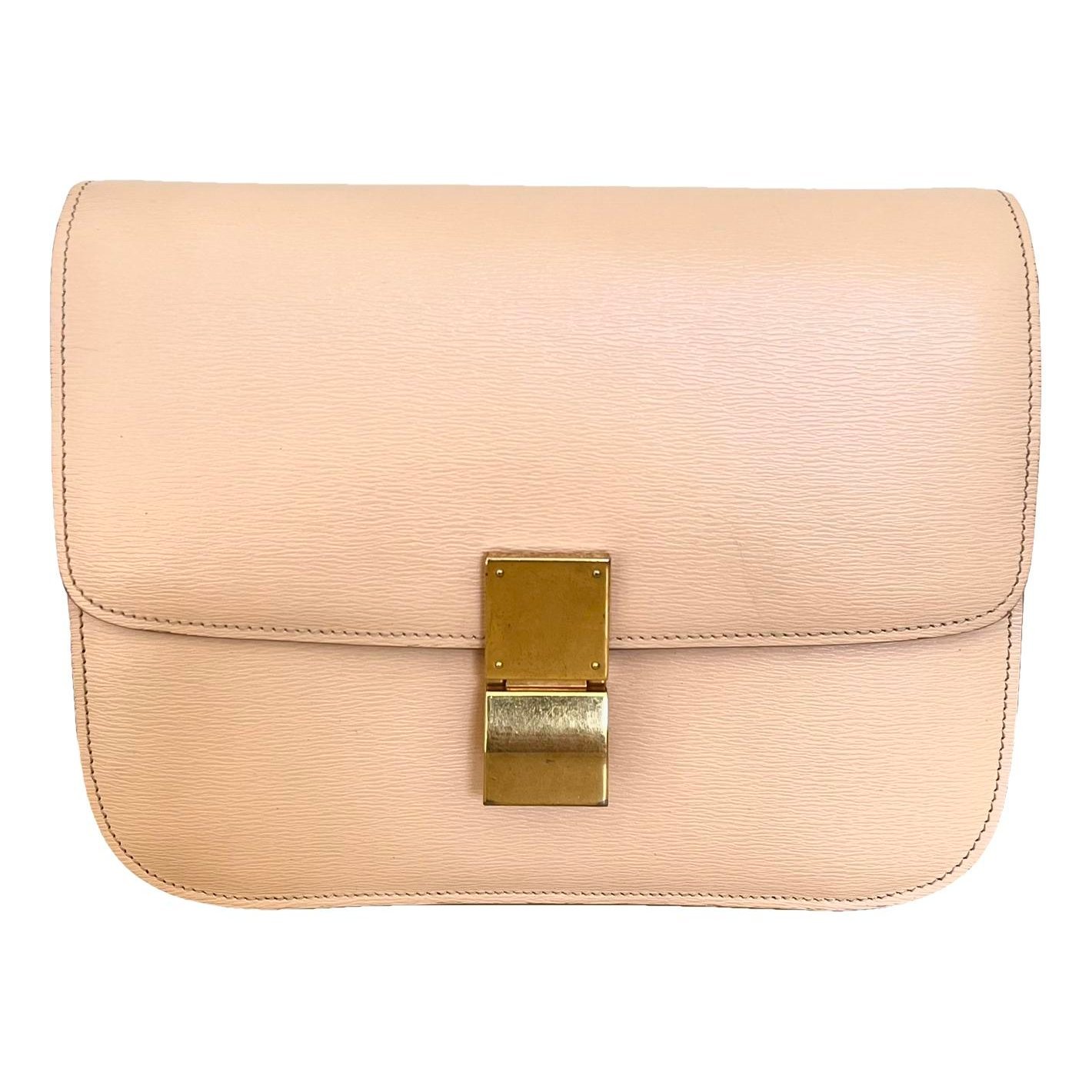 Classic leather crossbody bag