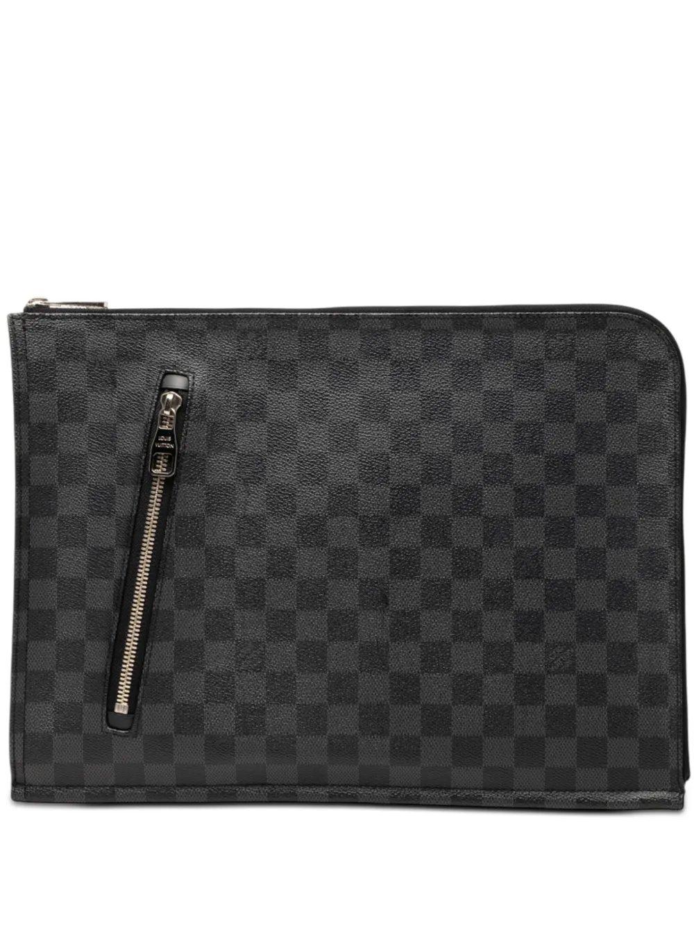 2013 Damier Graphite Poche Documents Portfolio clutch bag