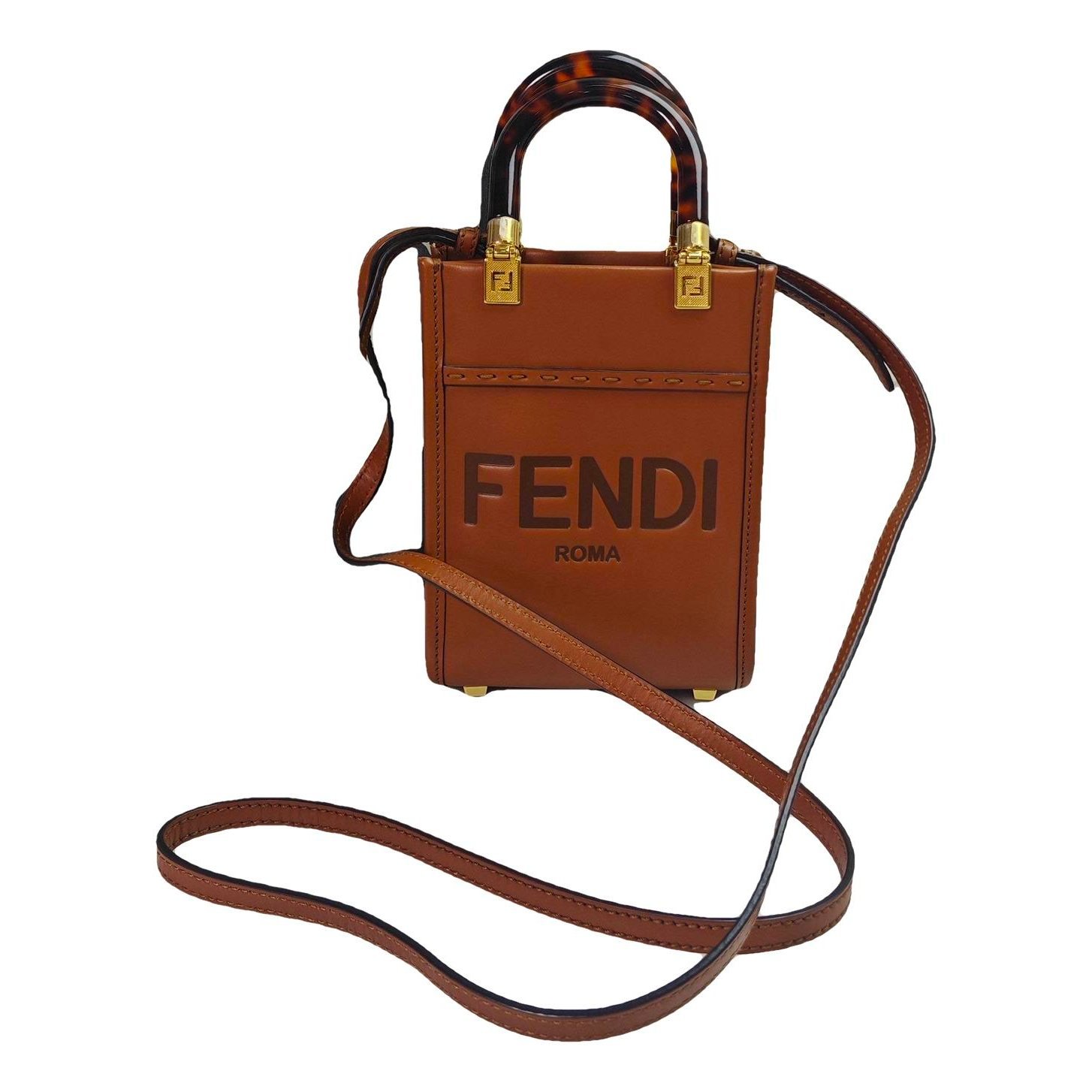 Sunshine leather tote