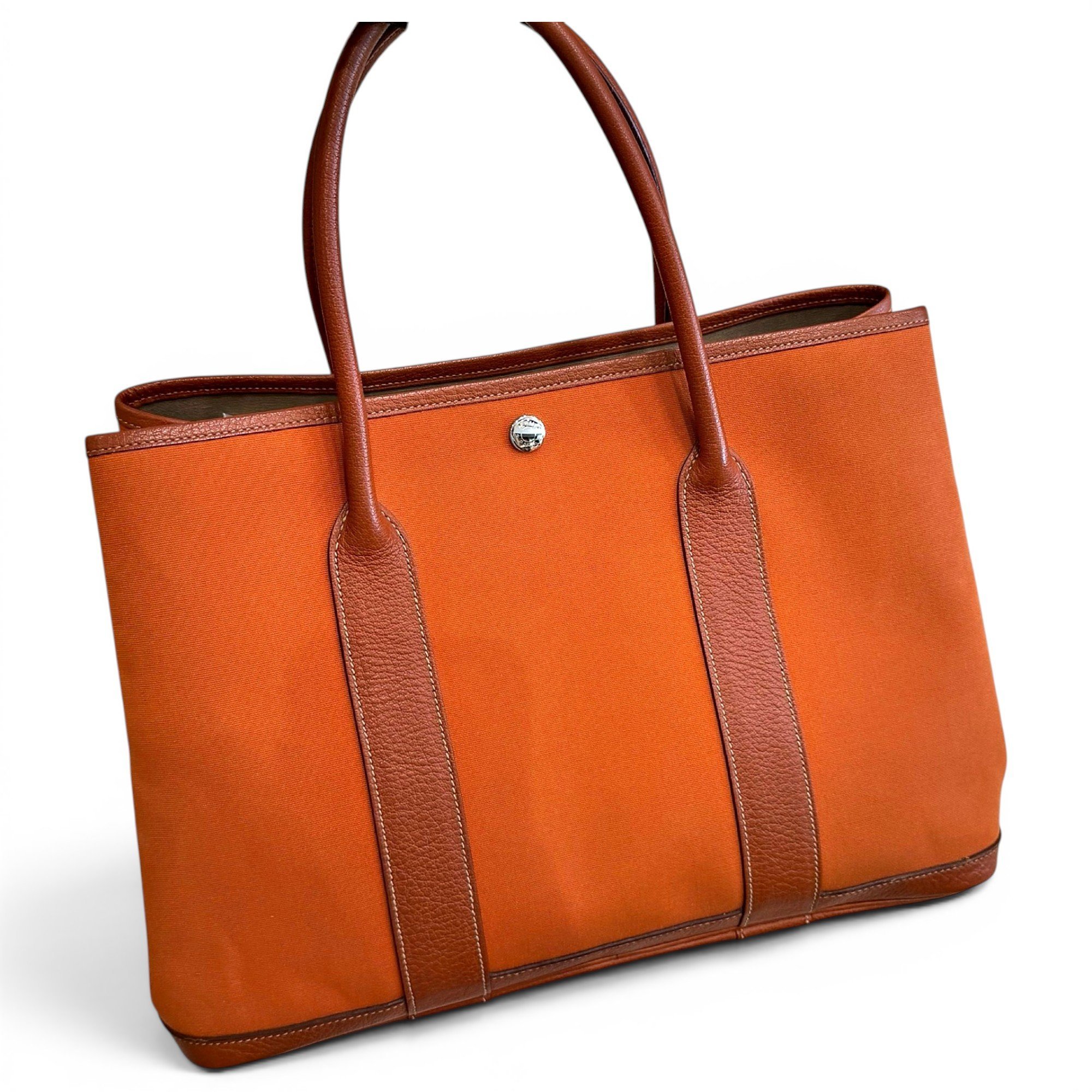 Garden Party leather tote