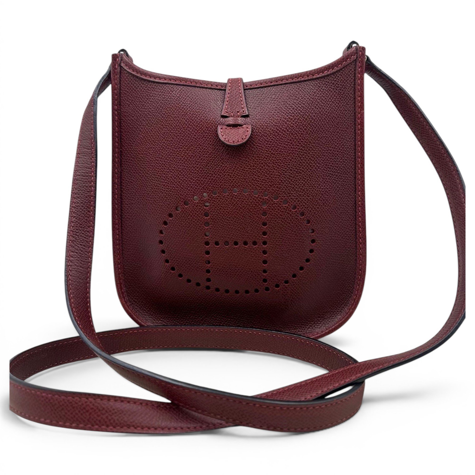 Evelyne leather handbag