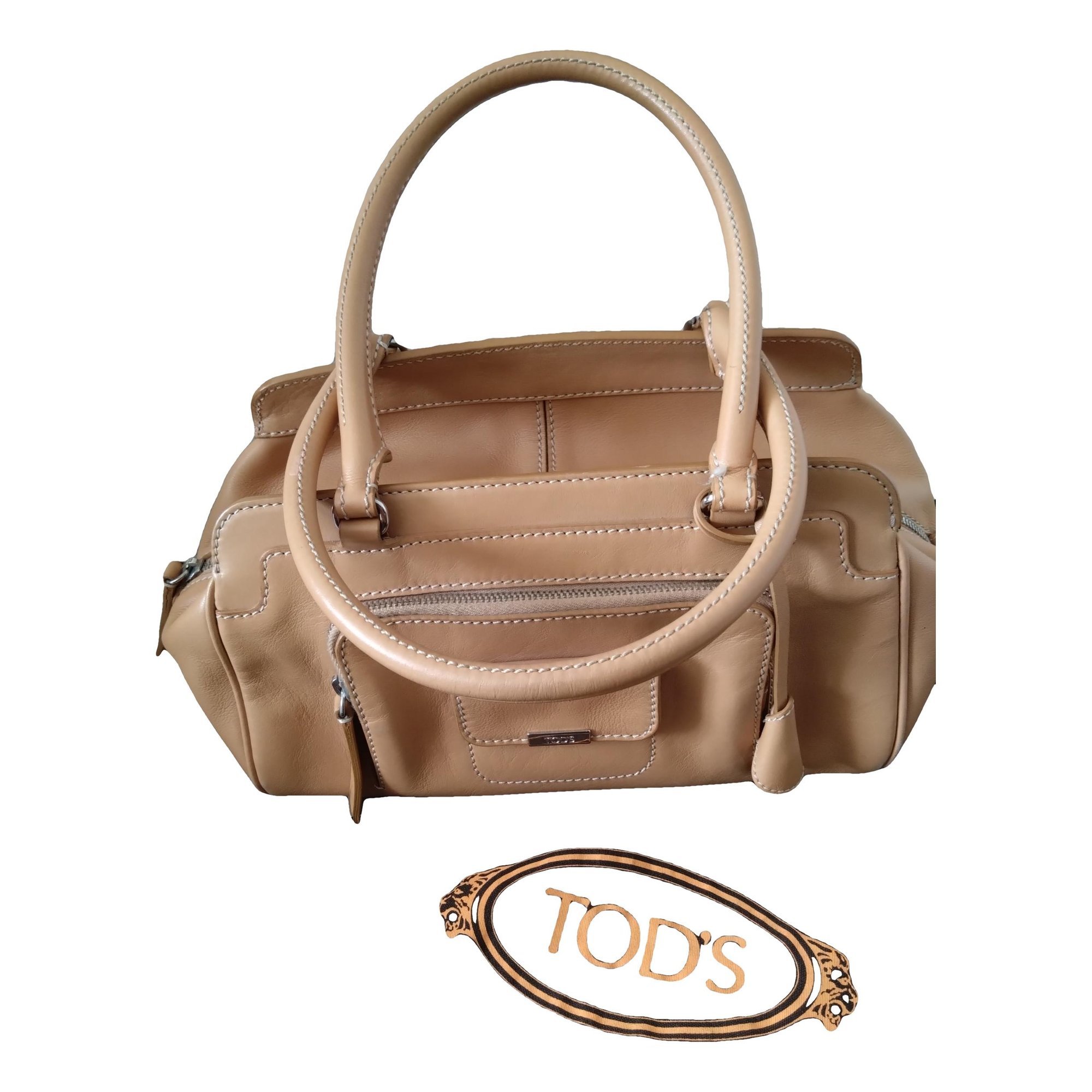 Leather satchel
