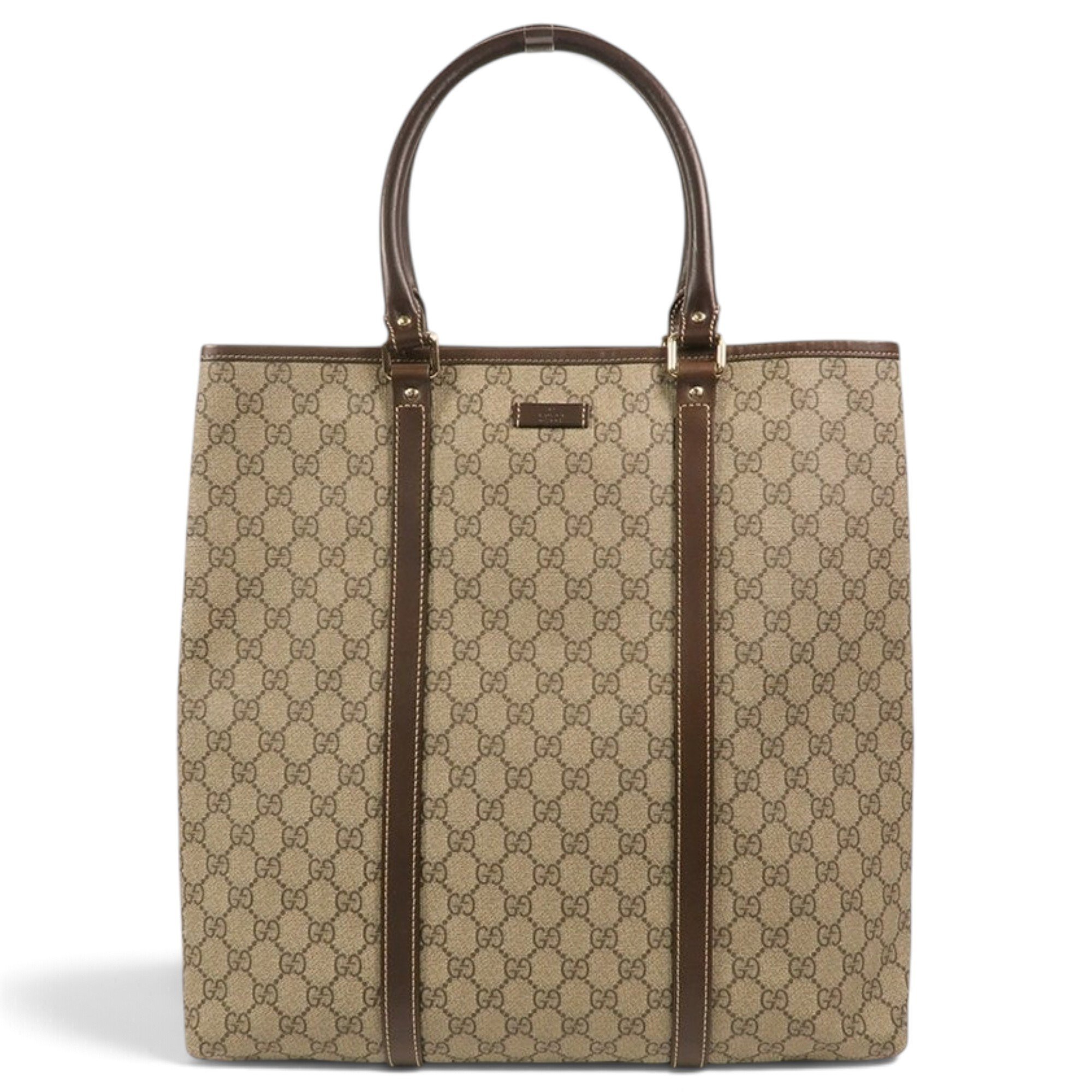 Leather tote