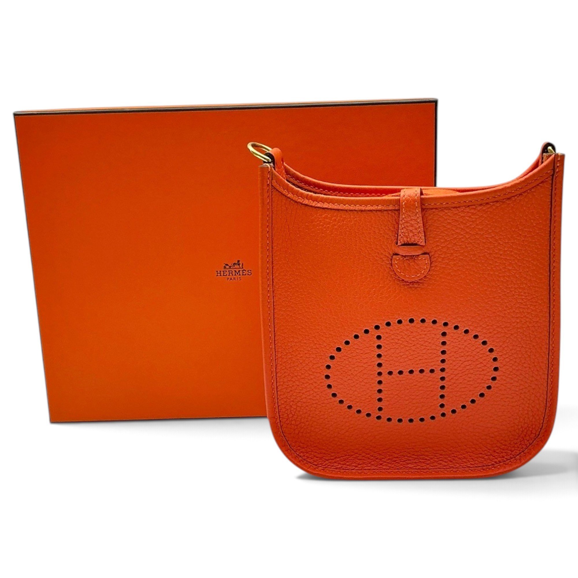 Evelyne leather crossbody bag