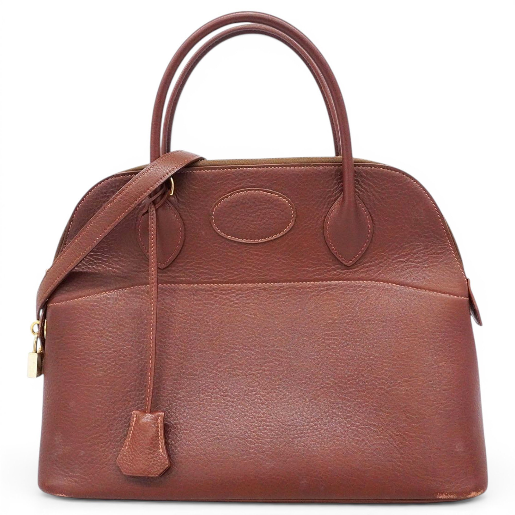 Bolide leather handbag