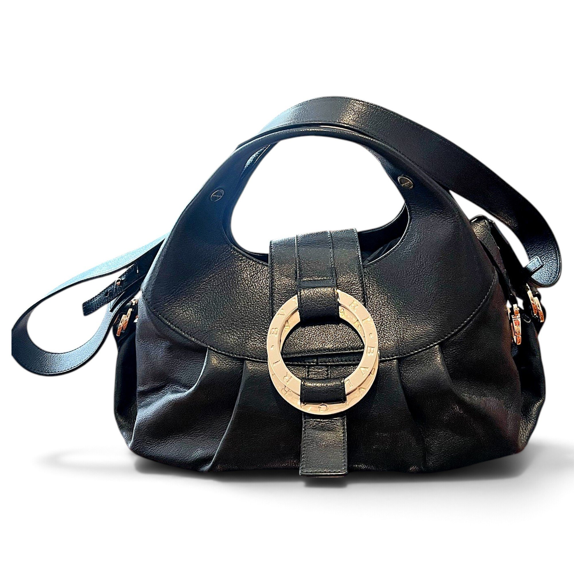 Chandra leather handbag