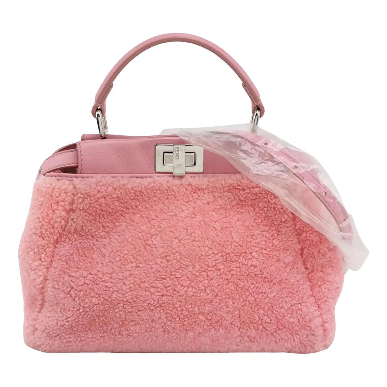 Fendi Peekaboo cashmere crossbody bag