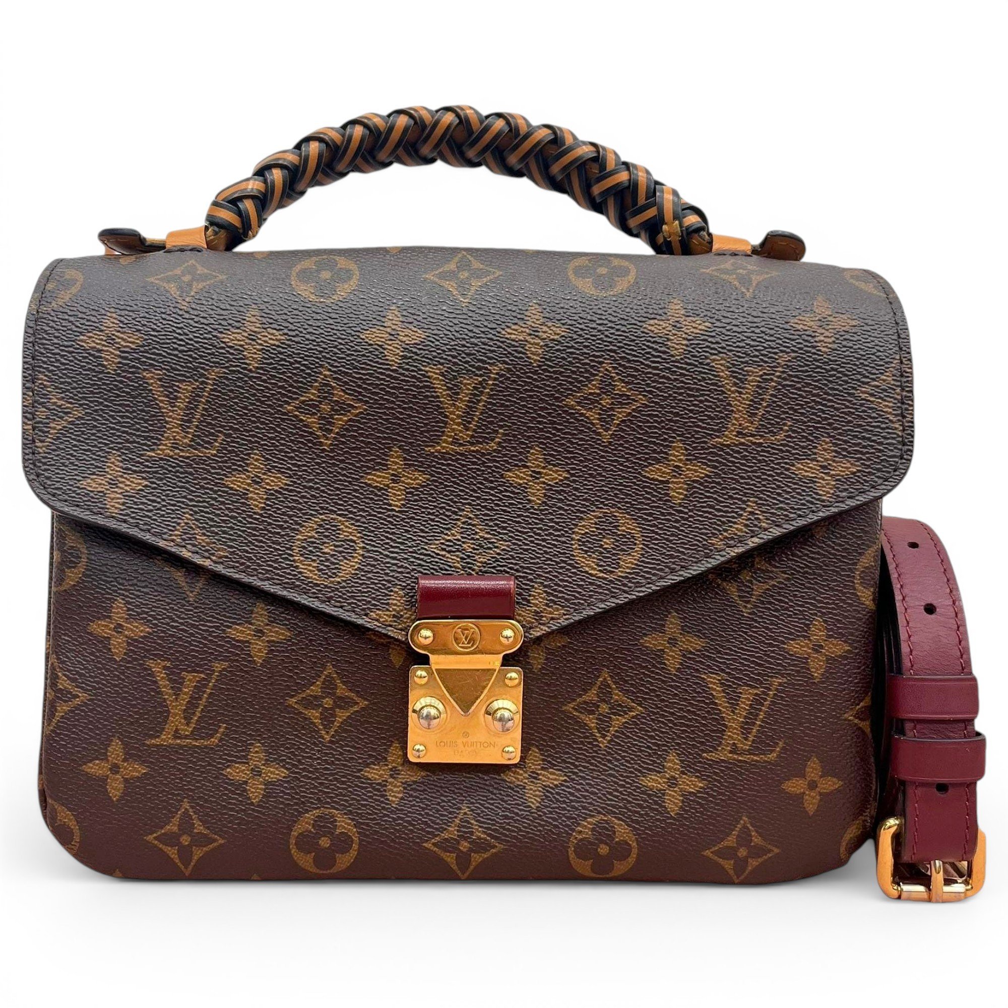Metis leather handbag