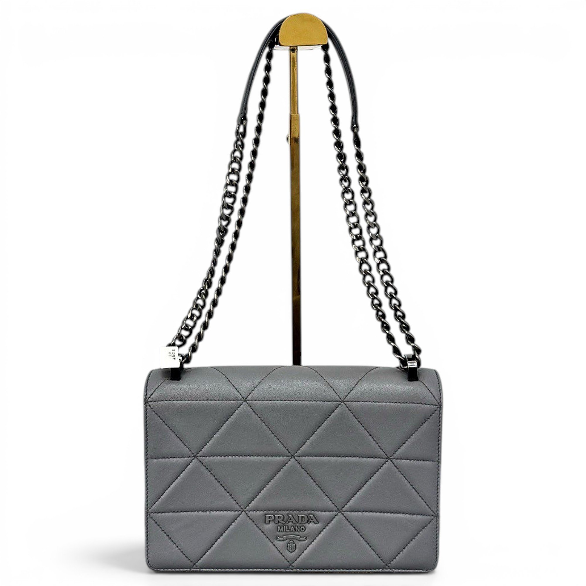 Spectrum leather handbag