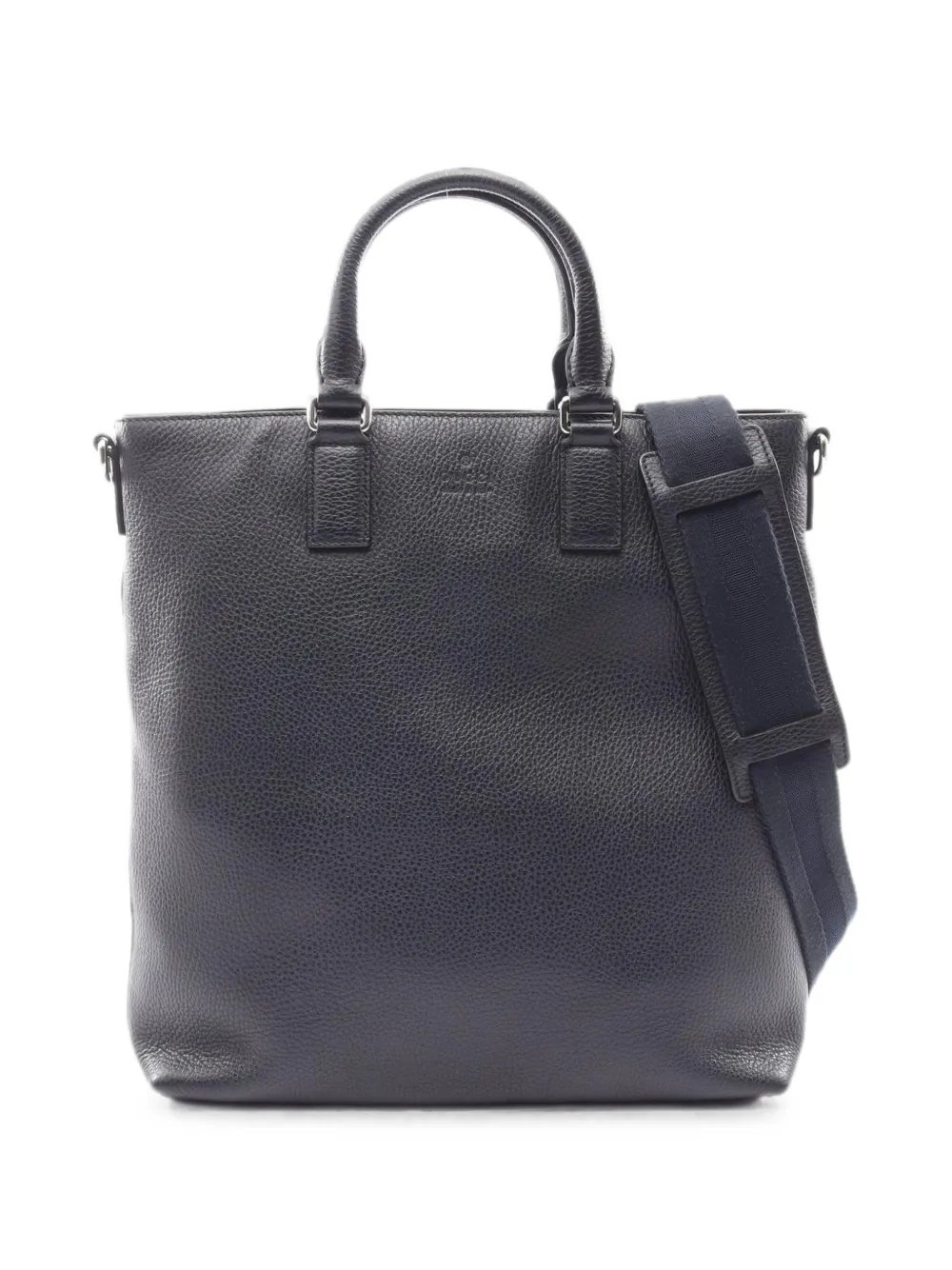 2000s leather tote bag