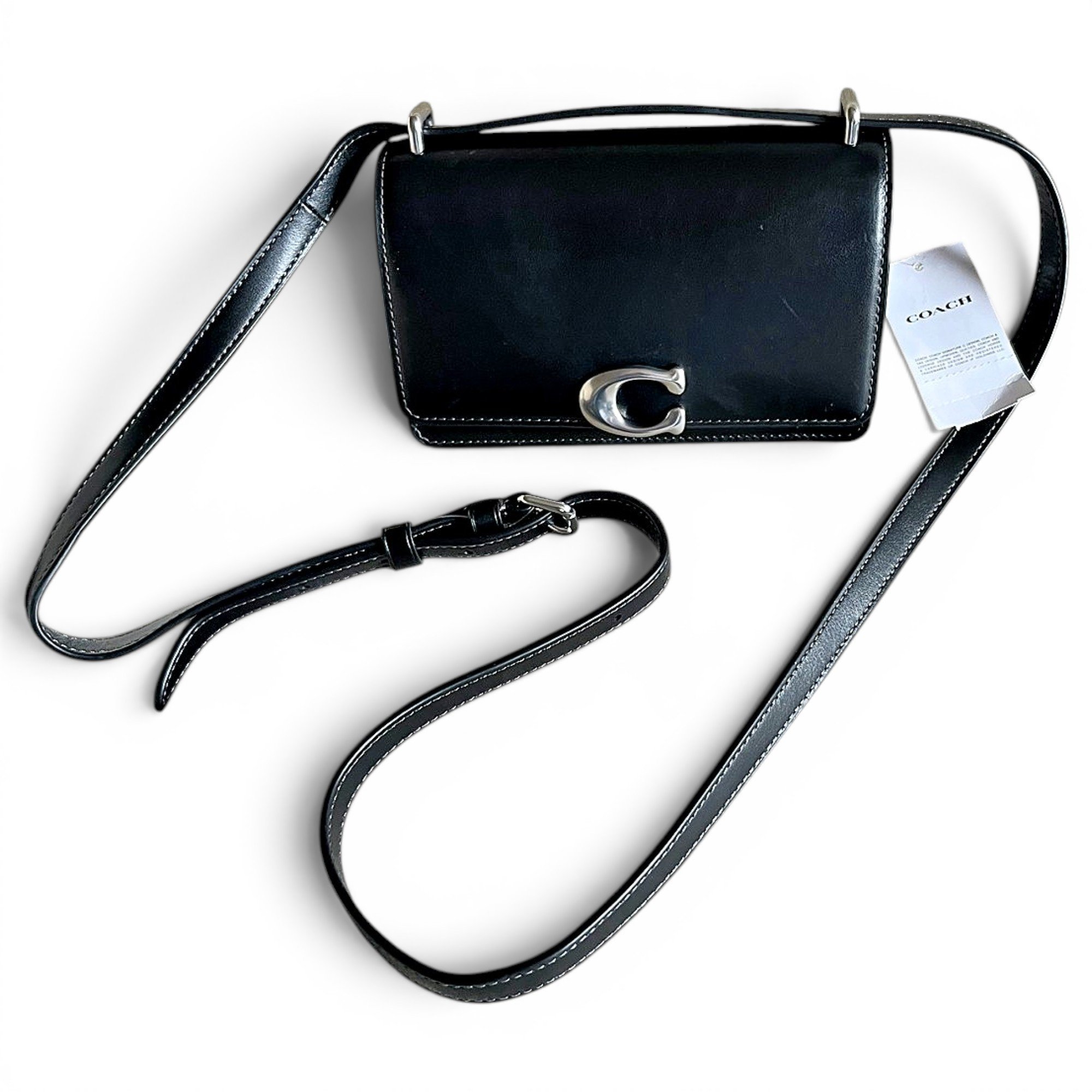 Leather crossbody bag