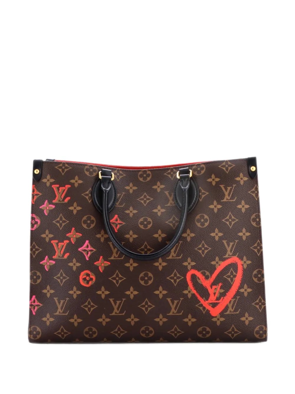 OnTheGo Tote Limited Edition Fall in Love Monogram Canvas MM shoulder bag