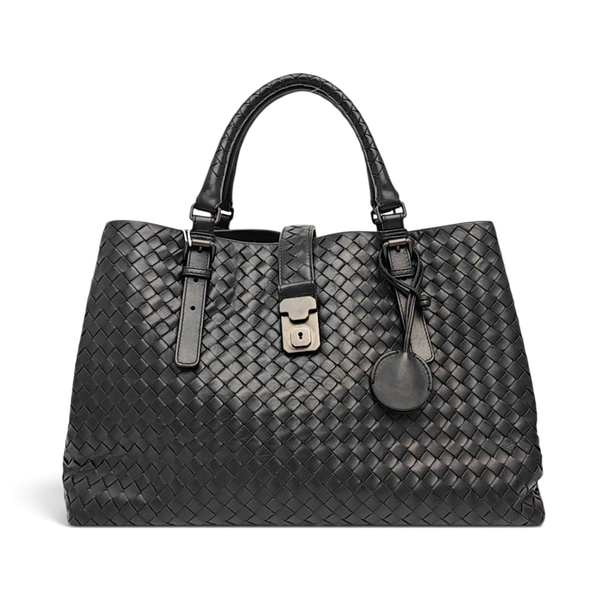 Roma leather tote