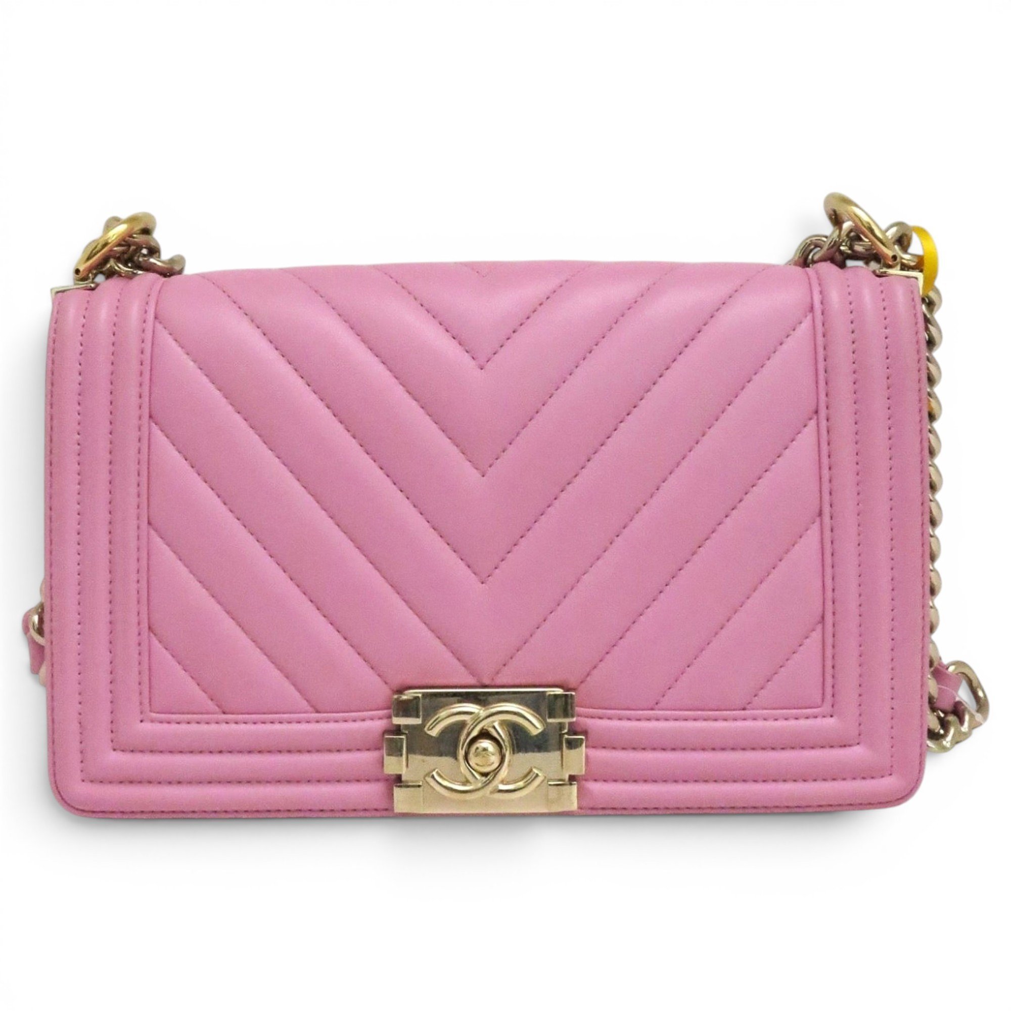 Chanel Boy leather handbag
