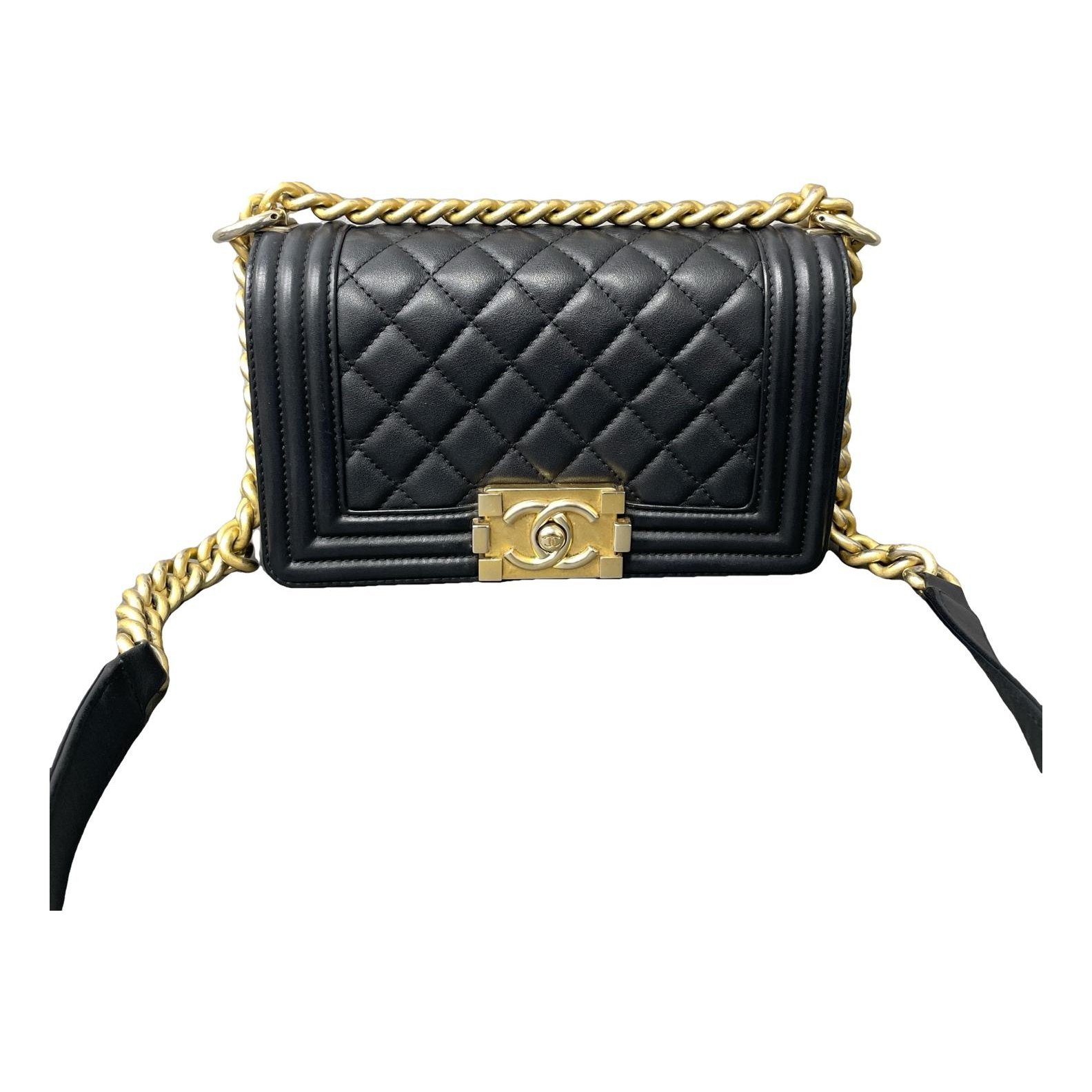 Boy leather crossbody bag