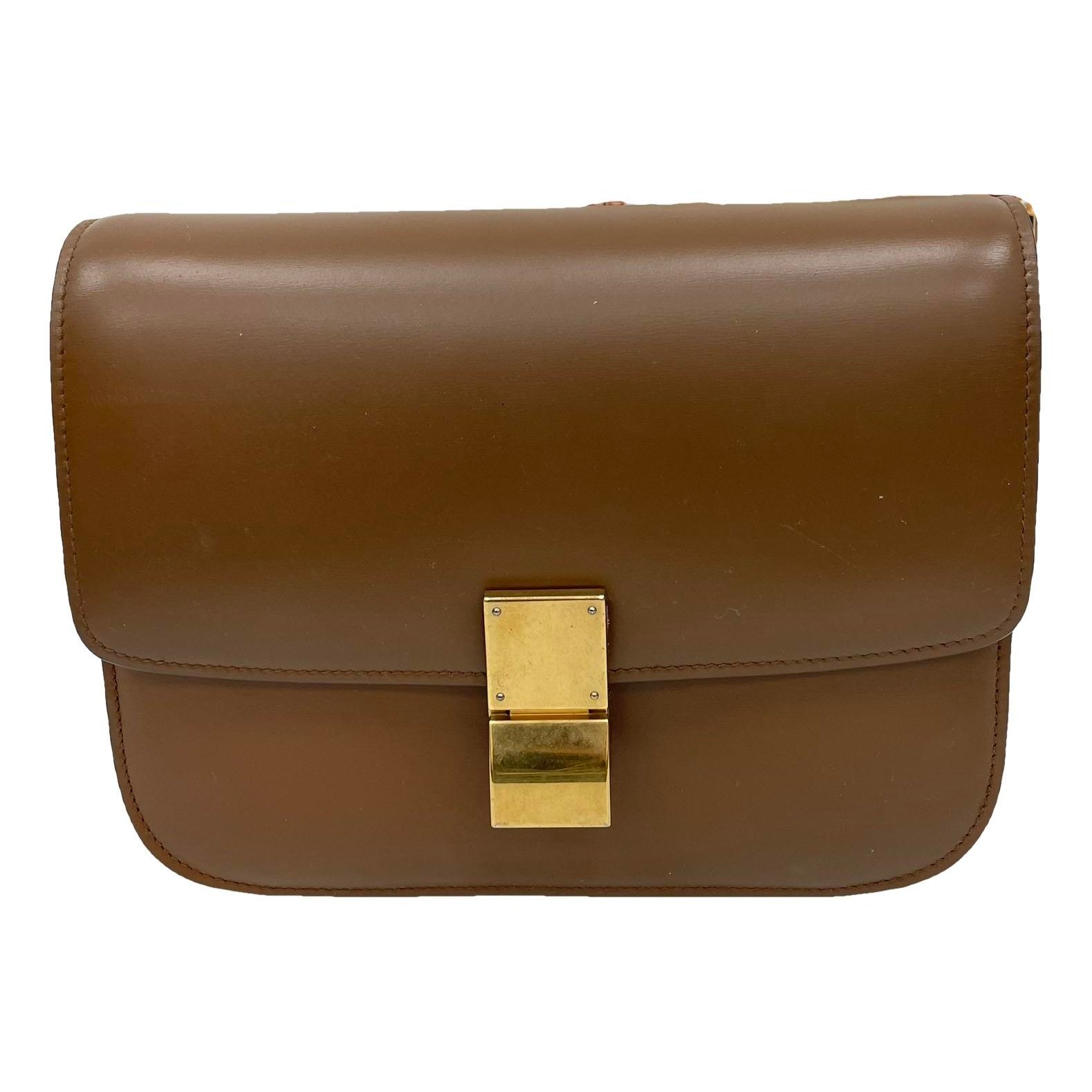 Classic leather handbag