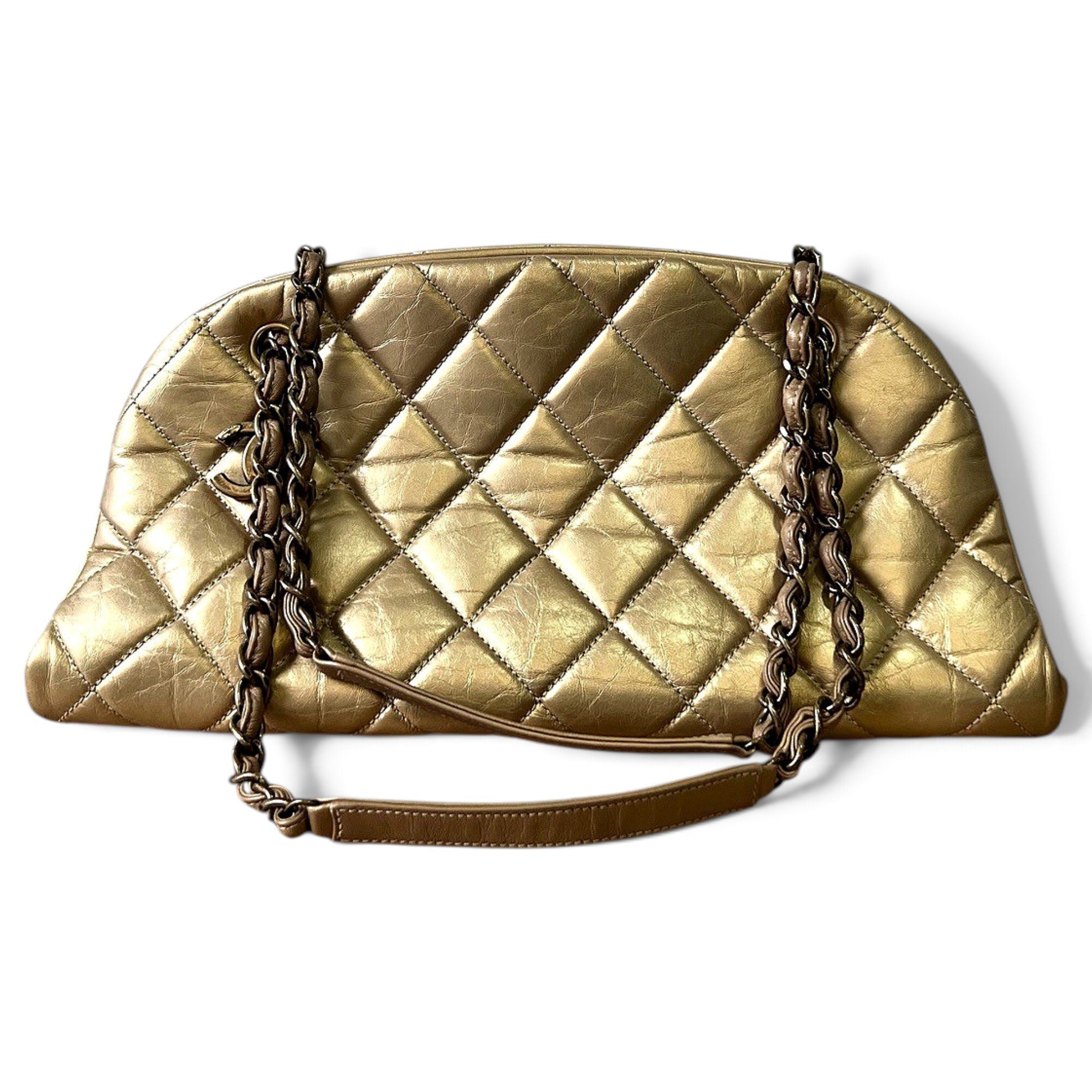 Mademoiselle leather handbag