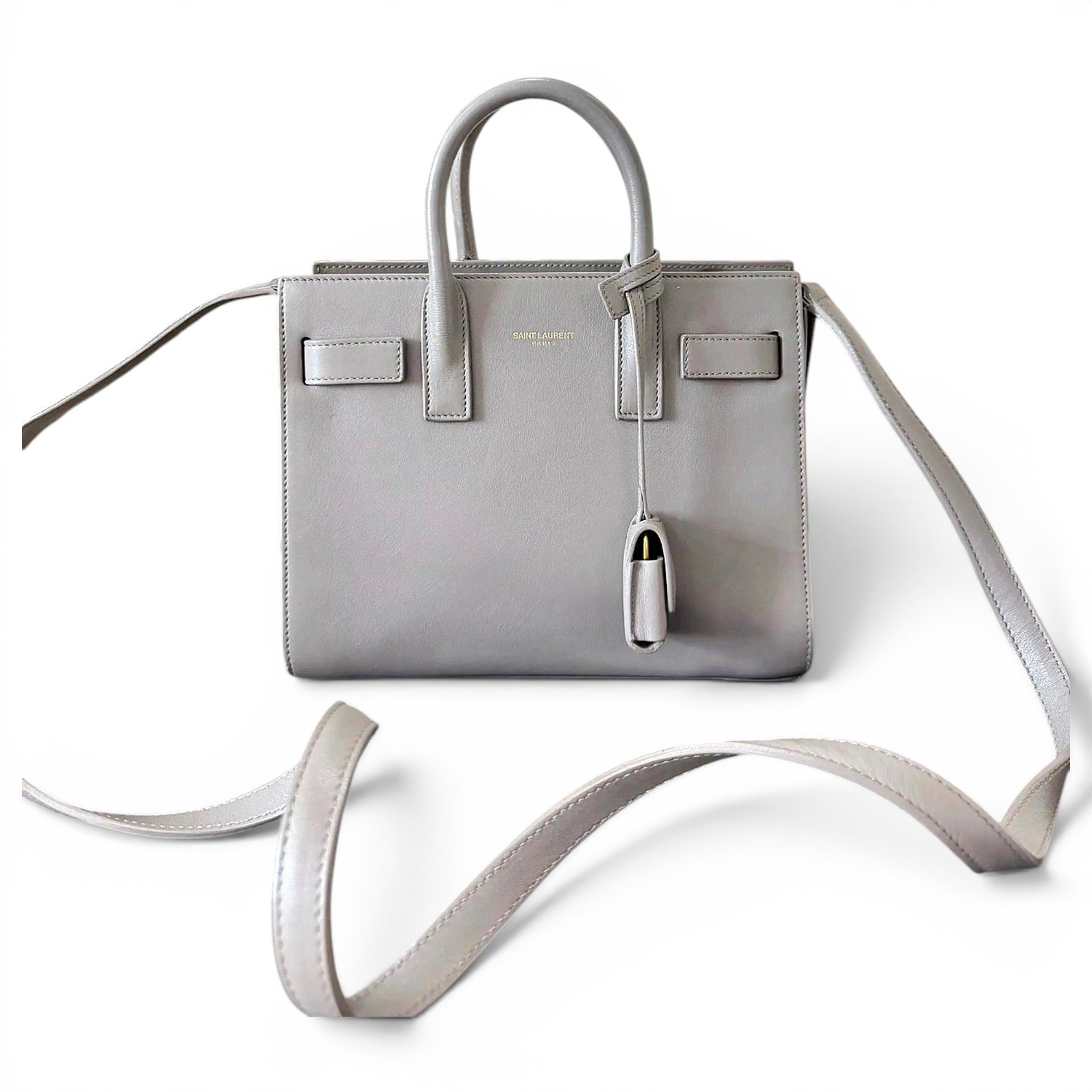 Sac de Jour leather crossbody bag
