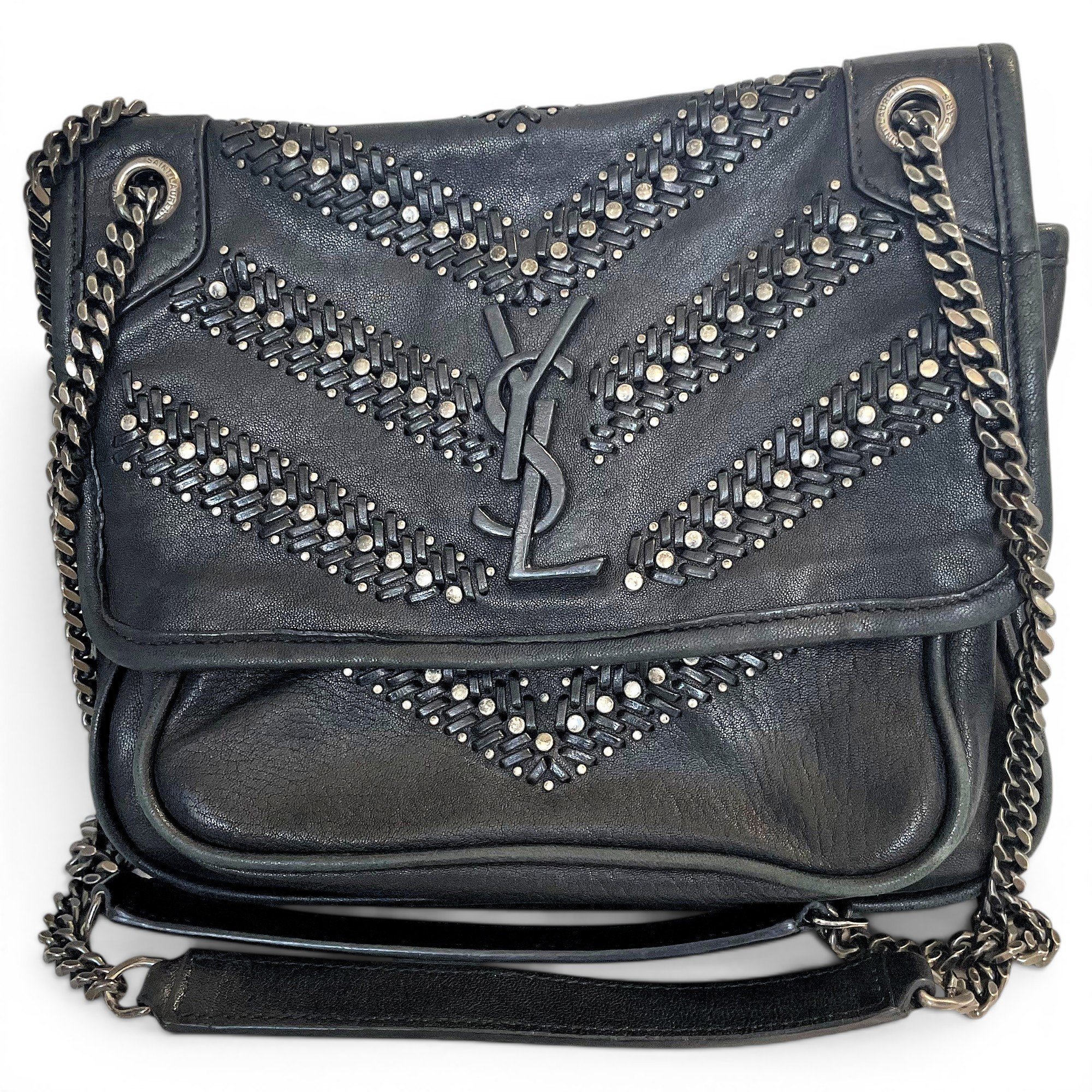 Niki leather handbag