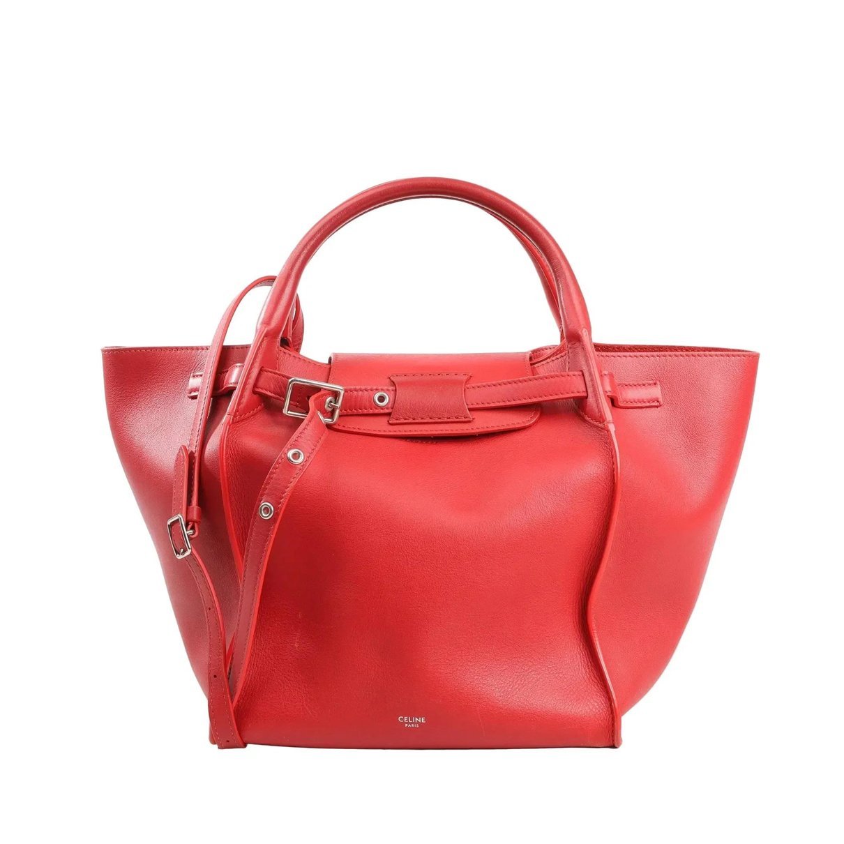 Big Bag leather handbag