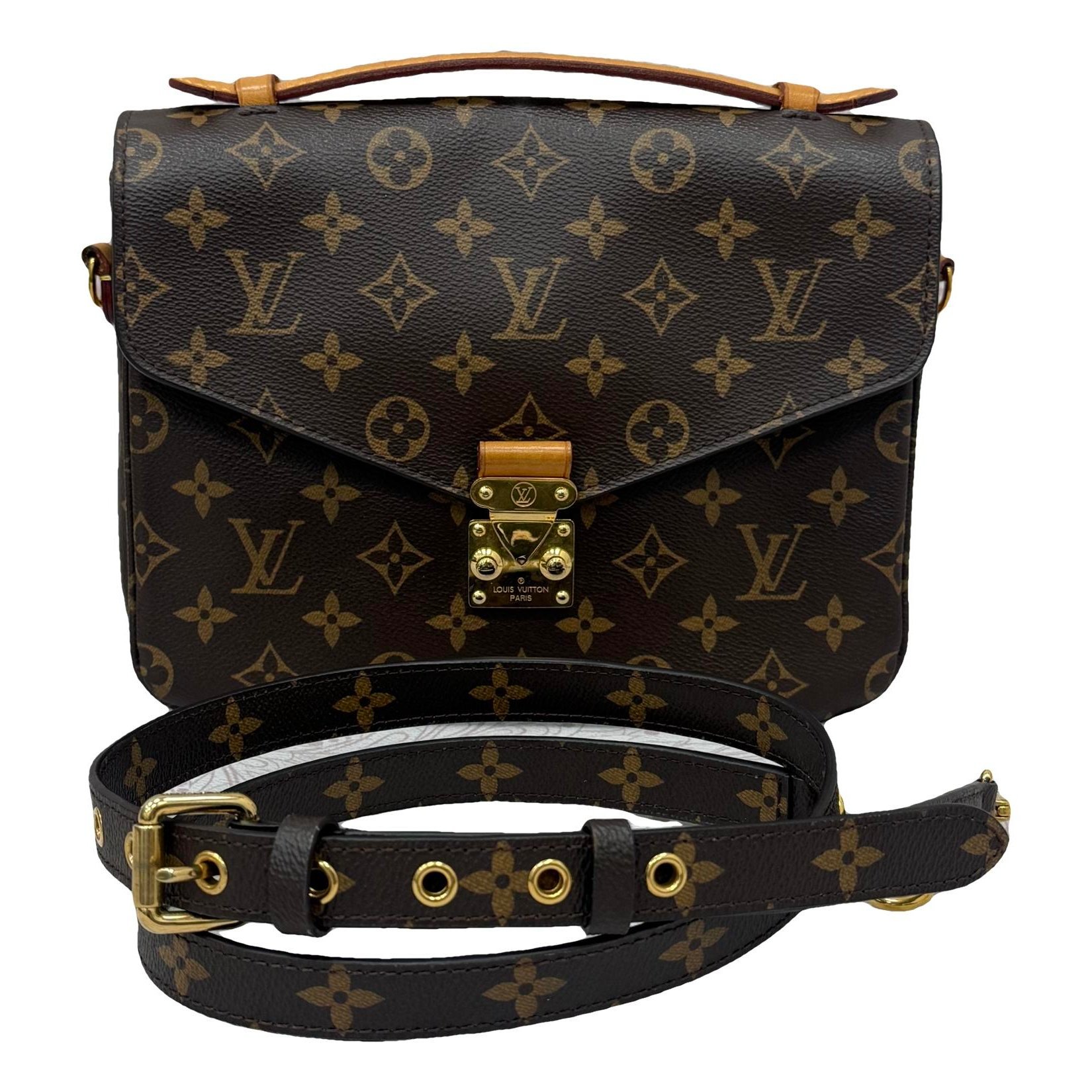 Metis leather handbag