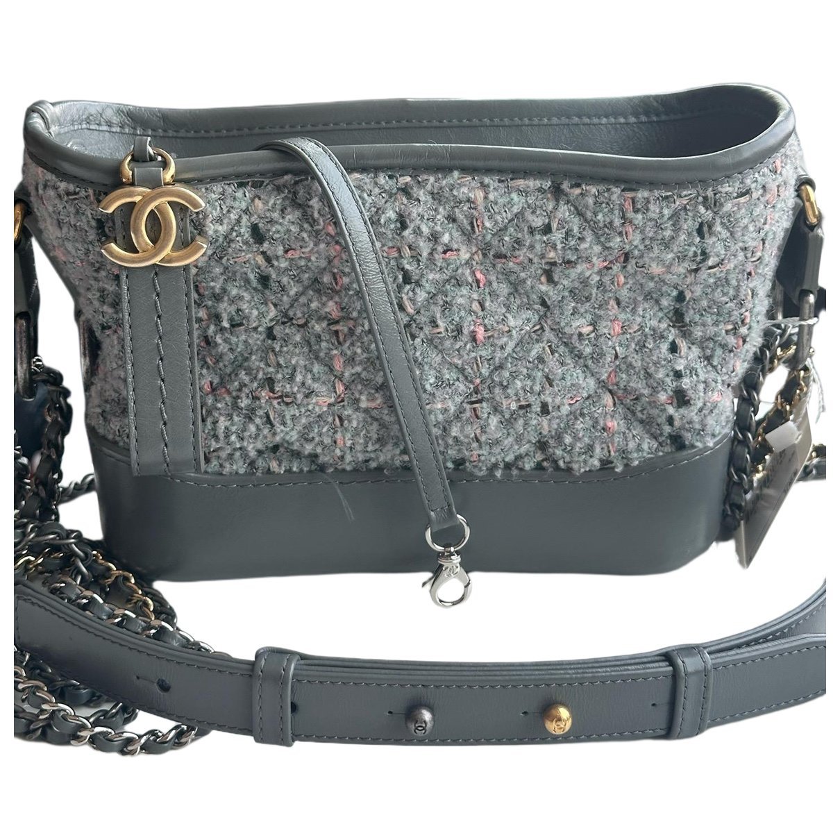 Gabrielle tweed crossbody bag