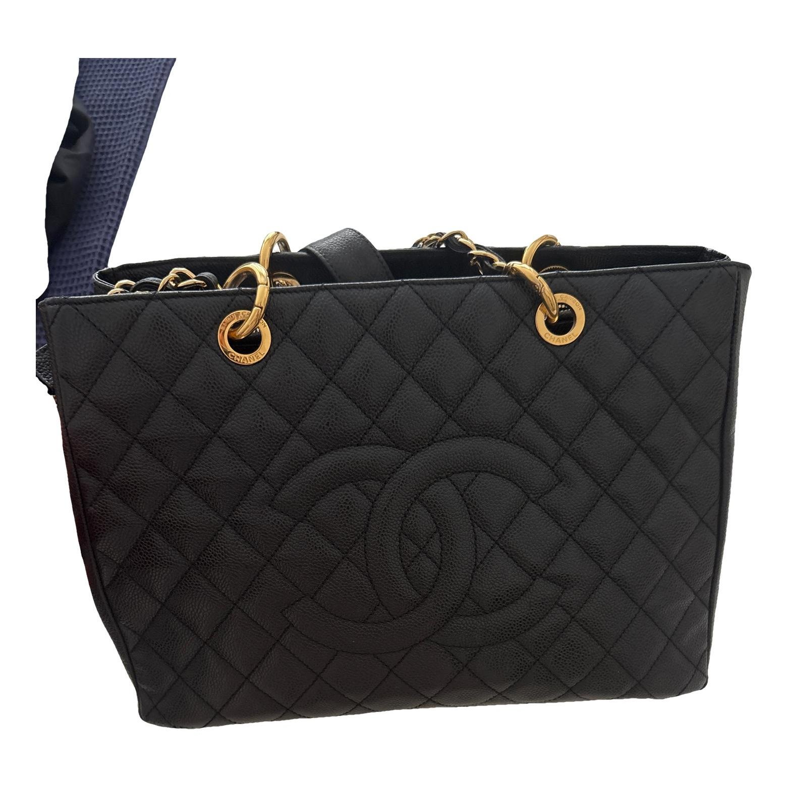 Grand shopping leather tote