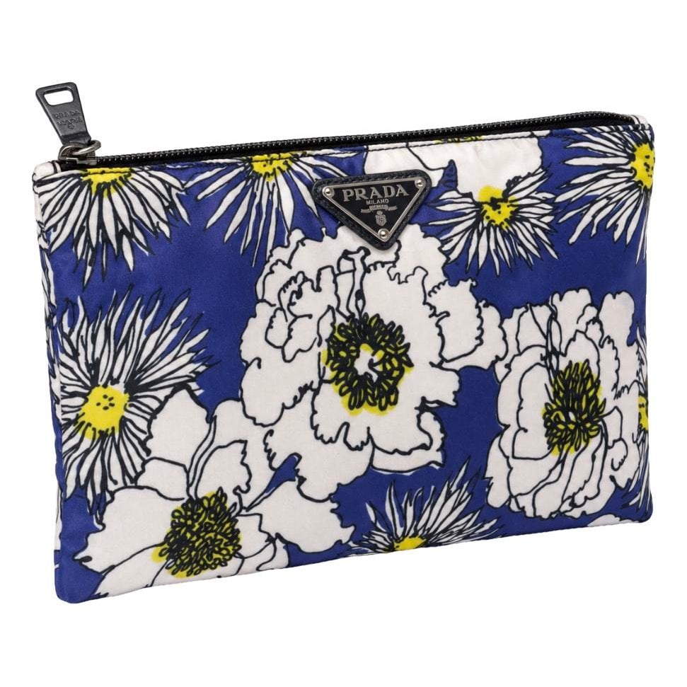 Re-Nylon cloth clutch bag