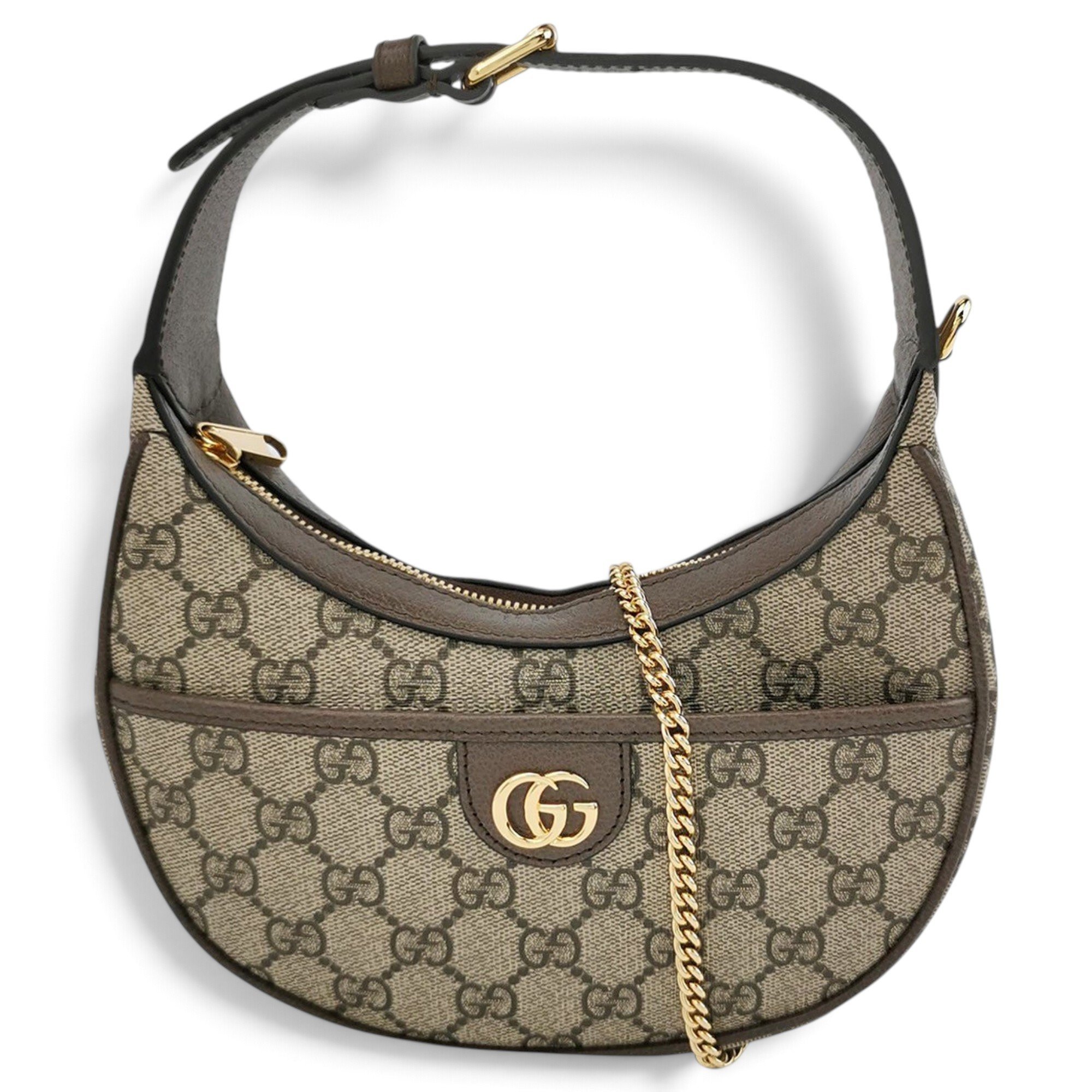 Ophidia Hobo leather handbag