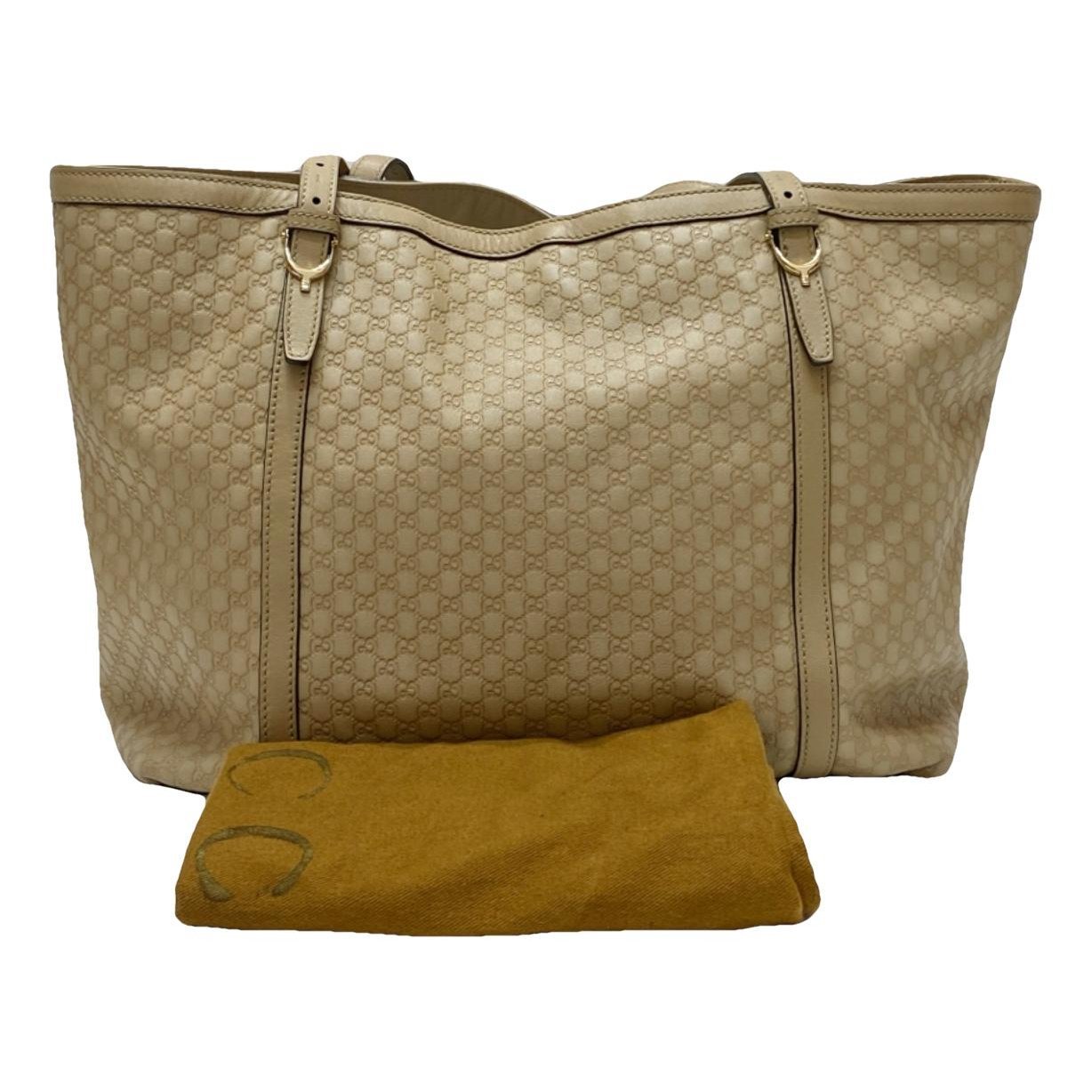 Nice leather tote