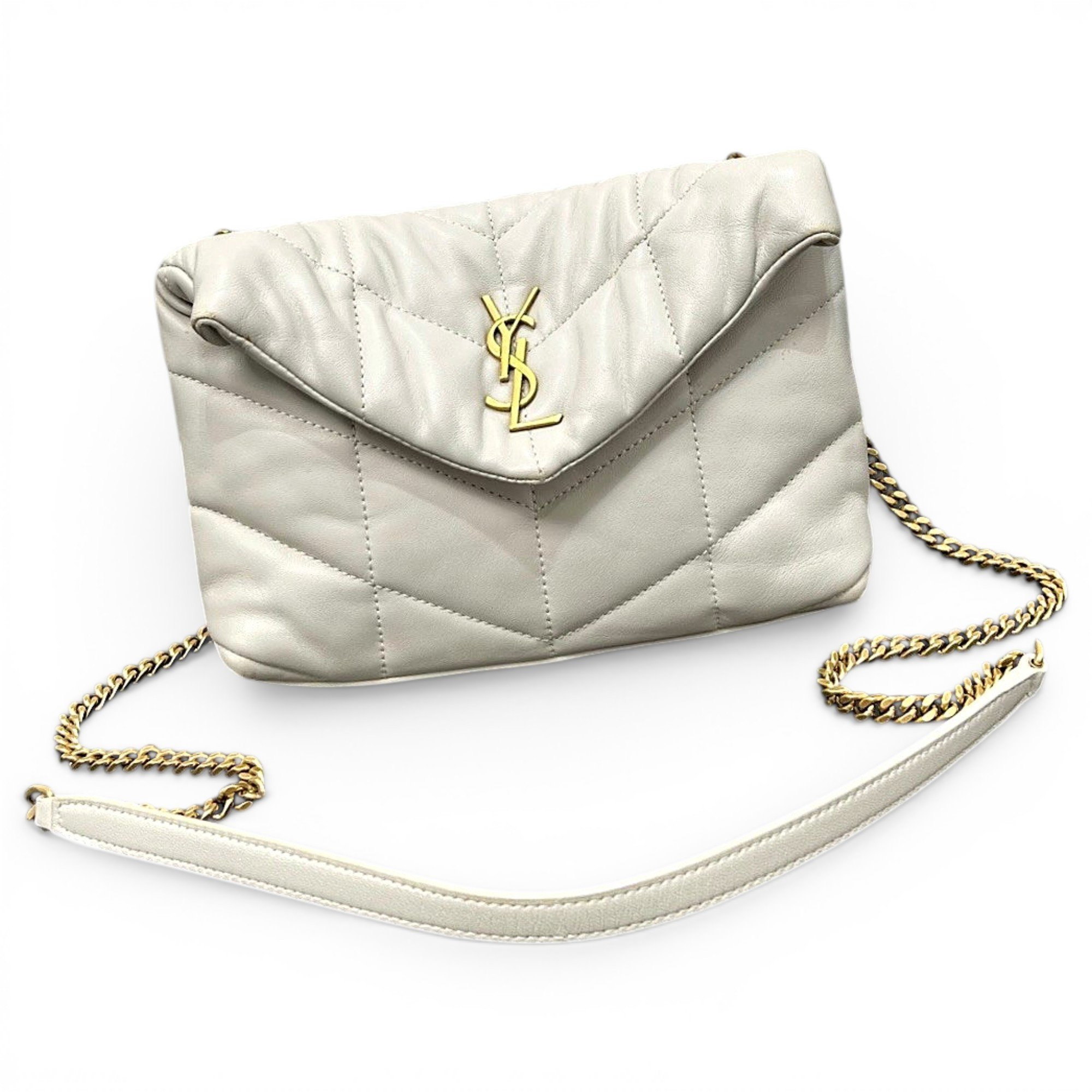 Loulou Puffer leather handbag