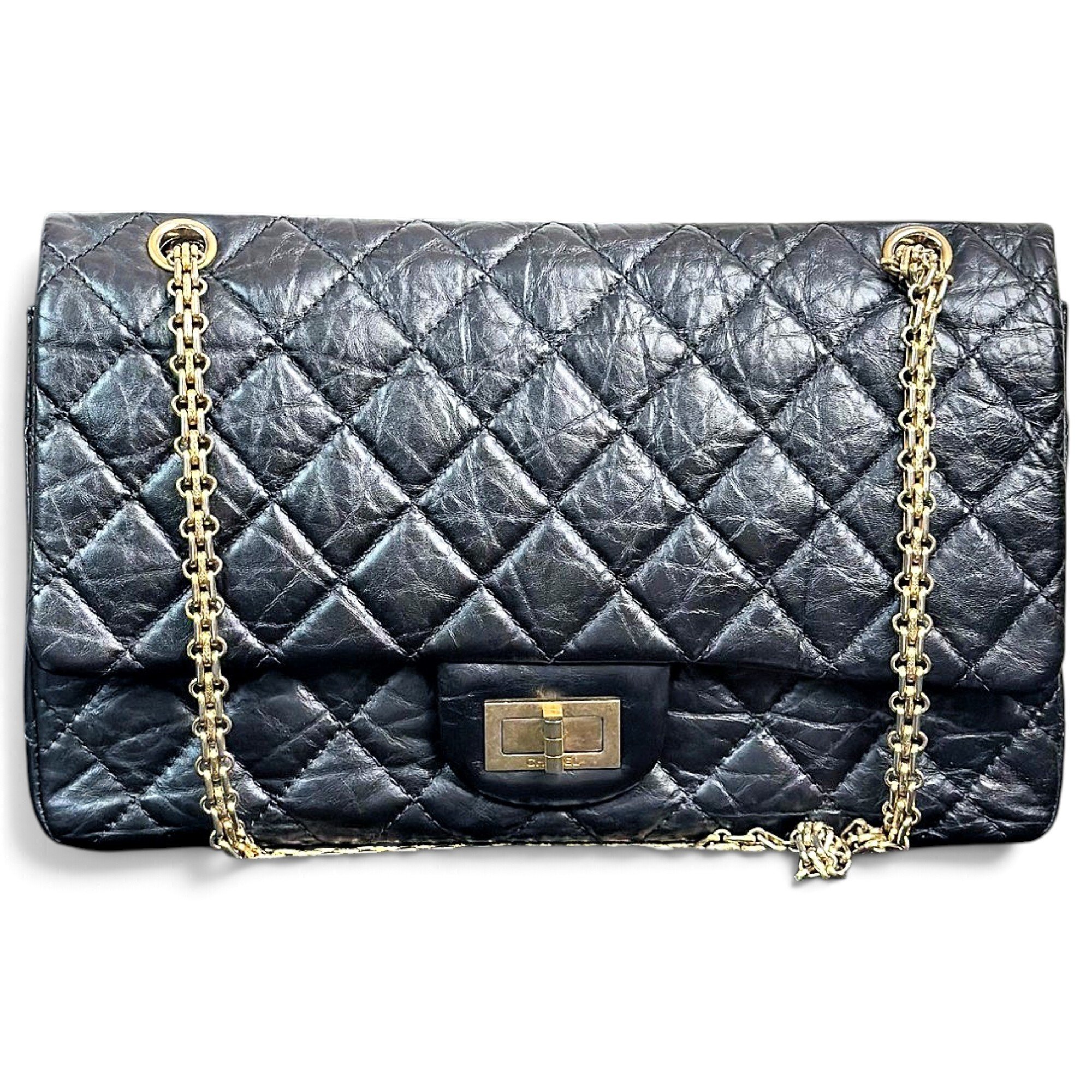 2.55 leather handbag