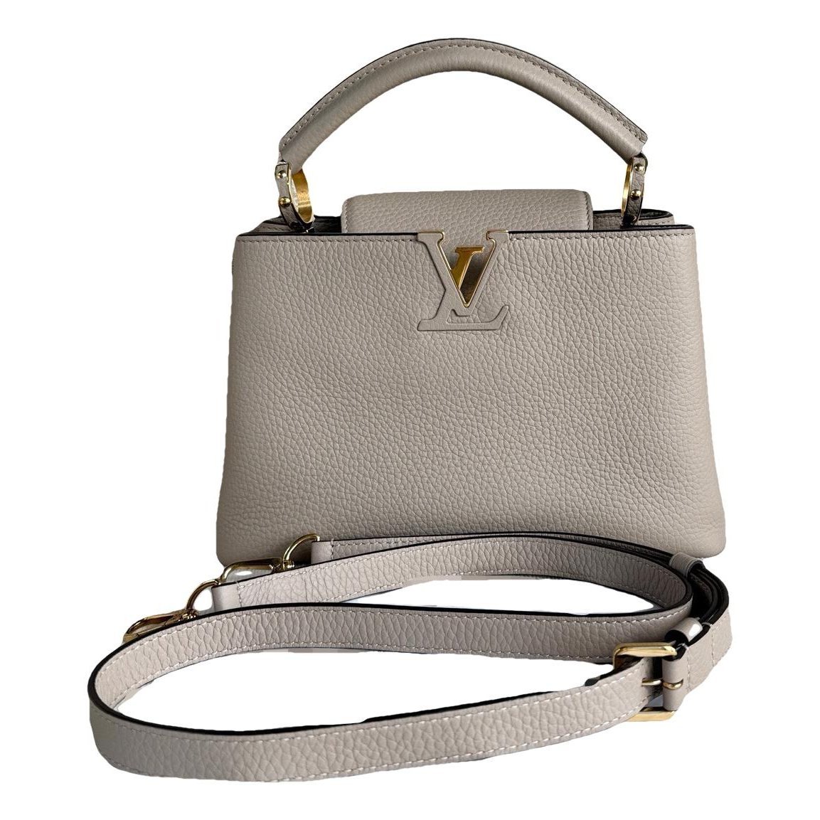 Capucines leather handbag