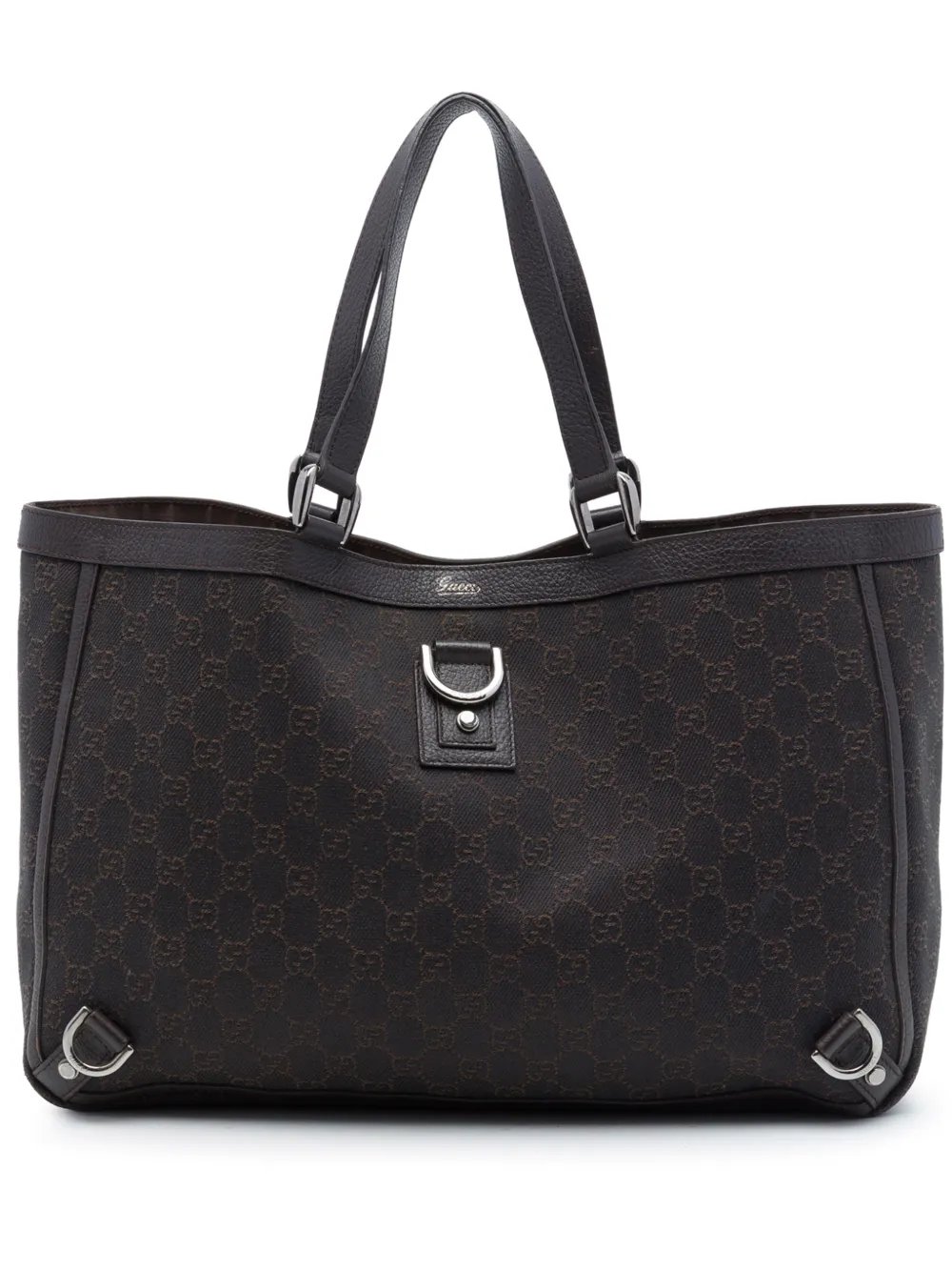 2016-2026 GG Denim Abbey D Ring tote bag