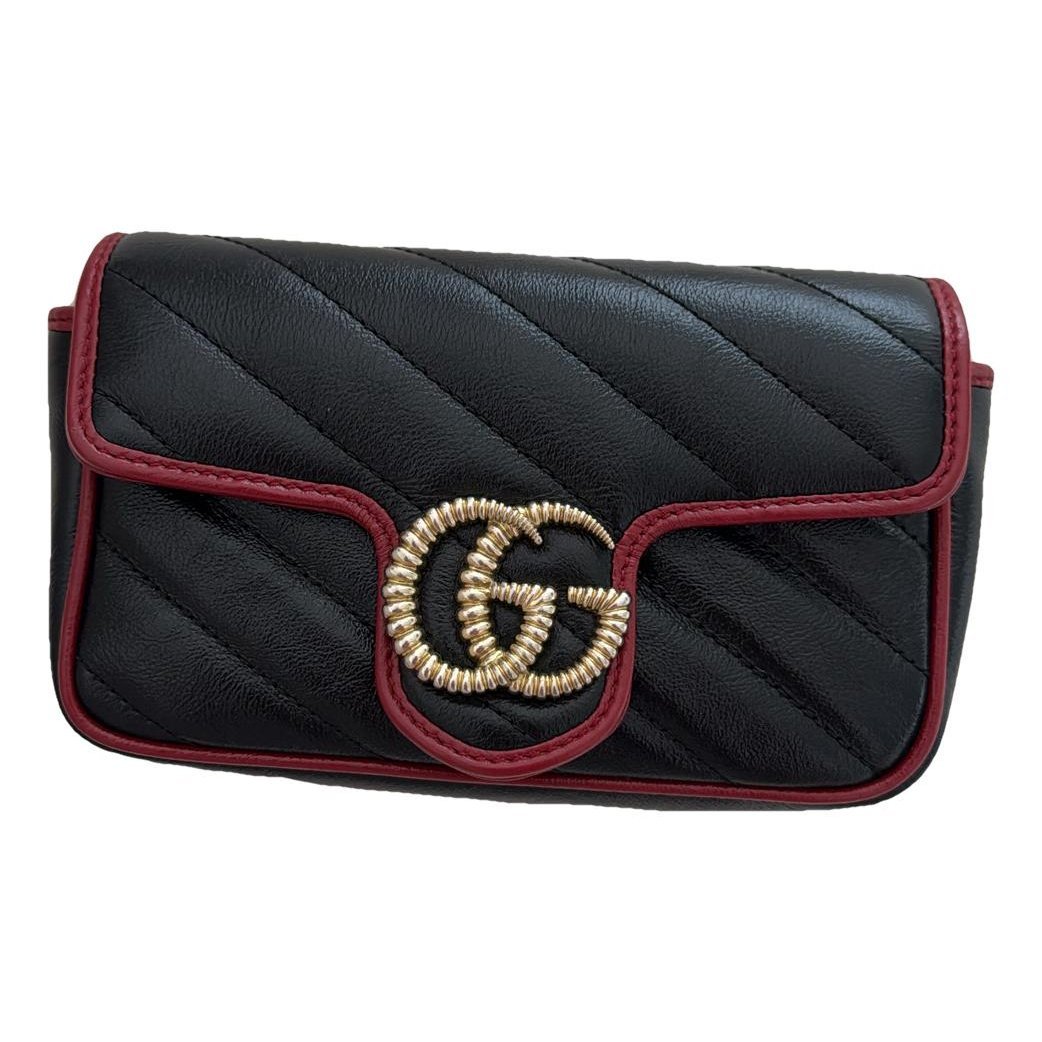 Marmont leather clutch bag