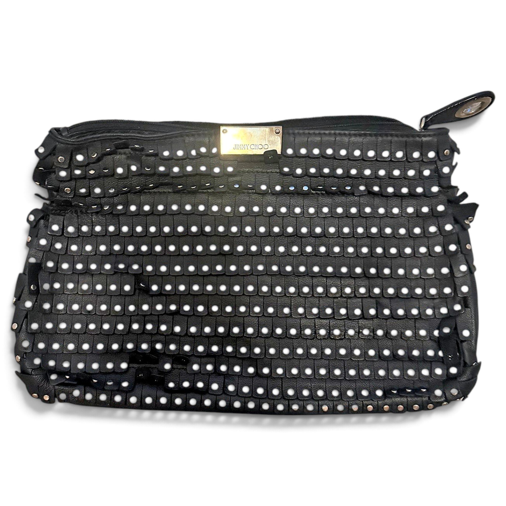 Jimmy Choo Leather clutch bag