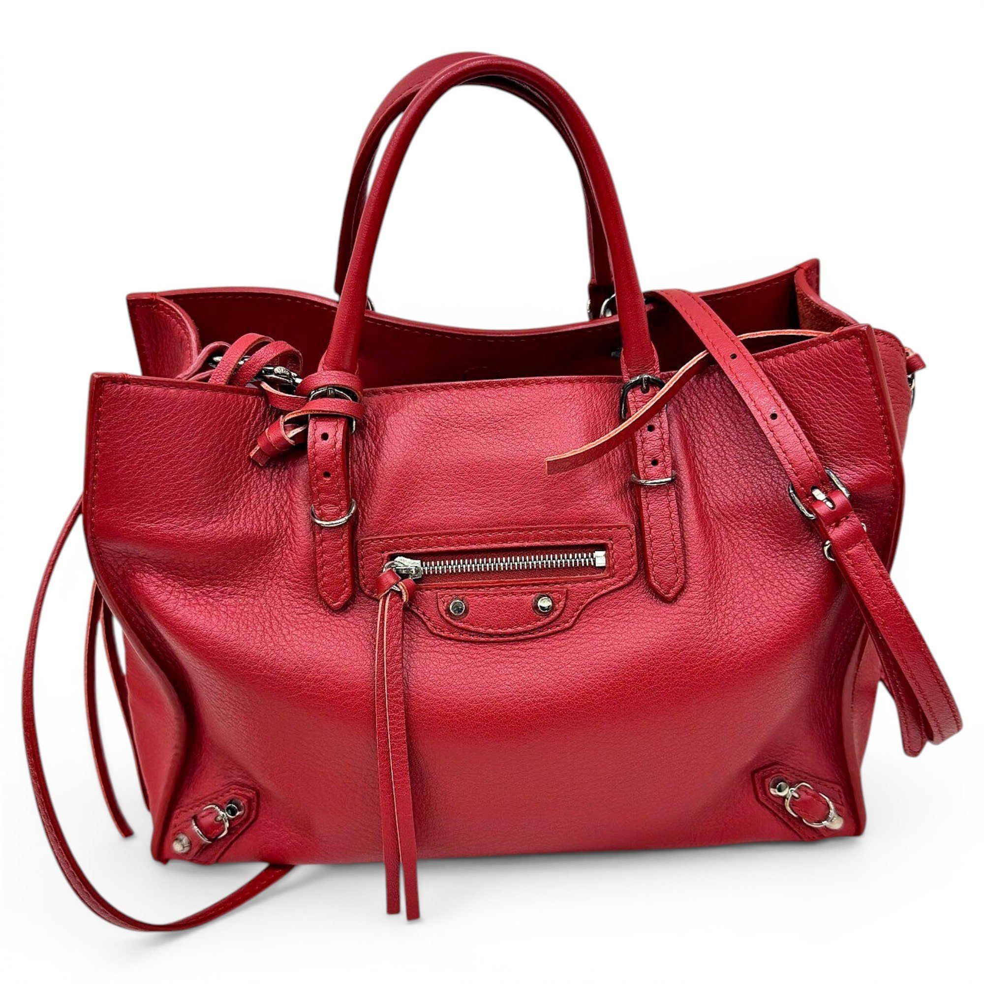 Leather handbag