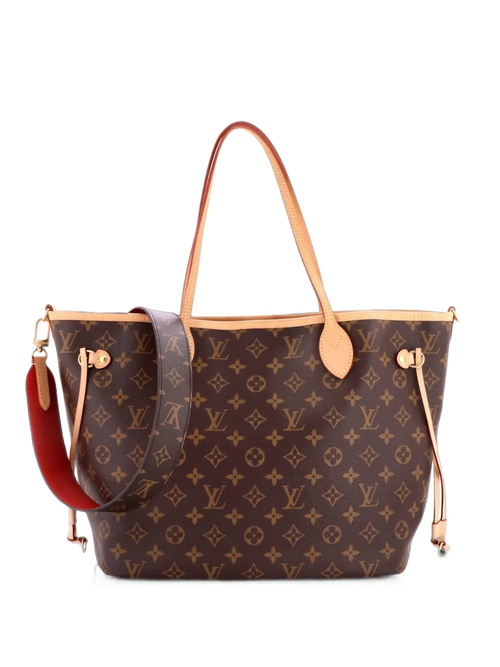 Neverfull Bandouliere Inside Out Monogram Canvas and Textile MM tote bag
