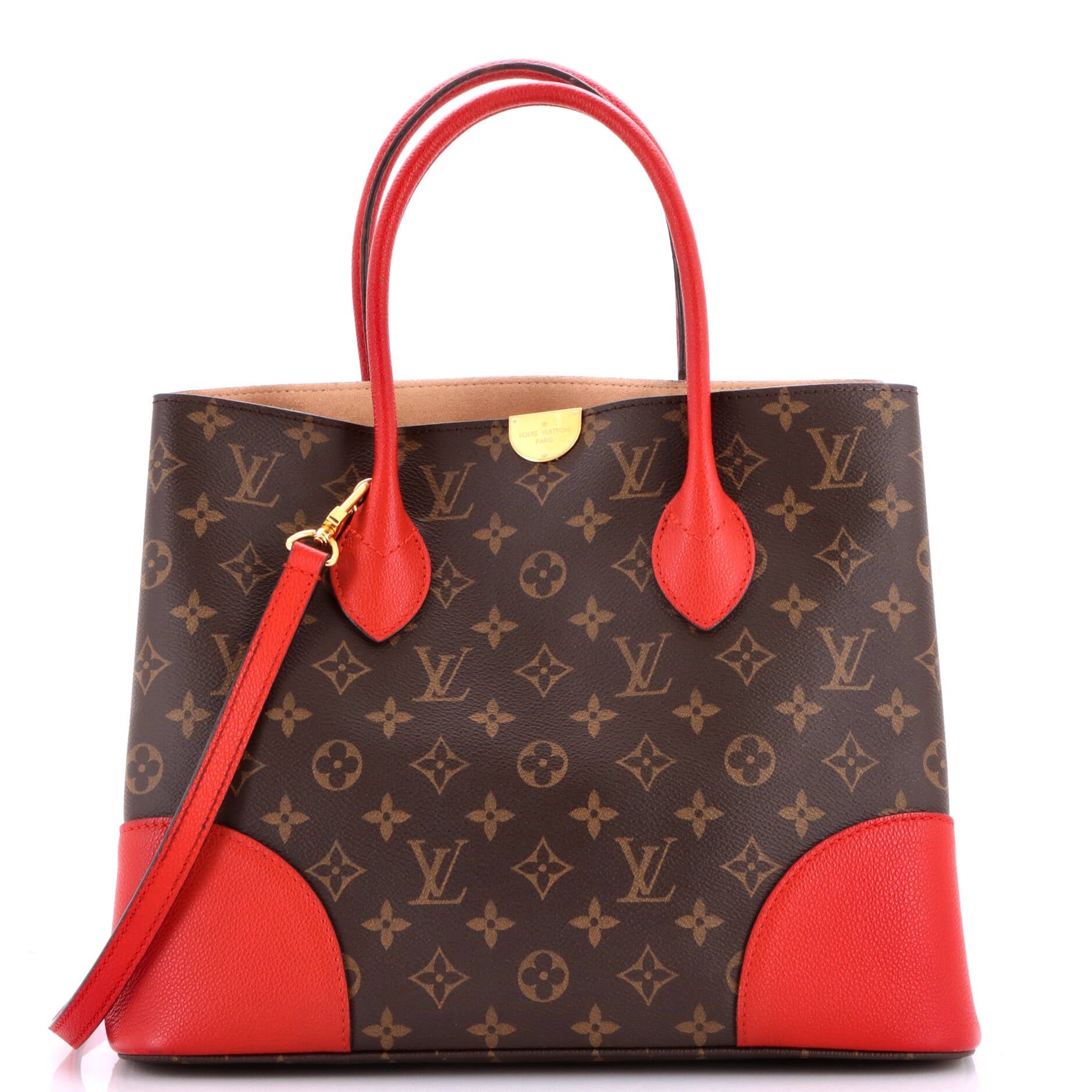 Flandrin Handbag Monogram Canvas and Leather