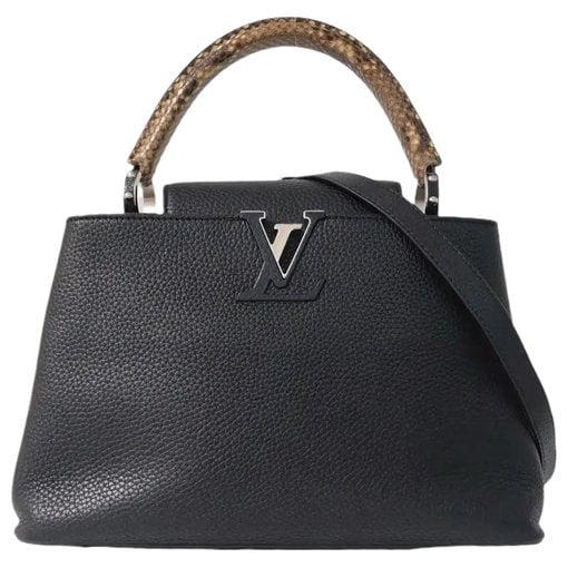 Capucines leather handbag