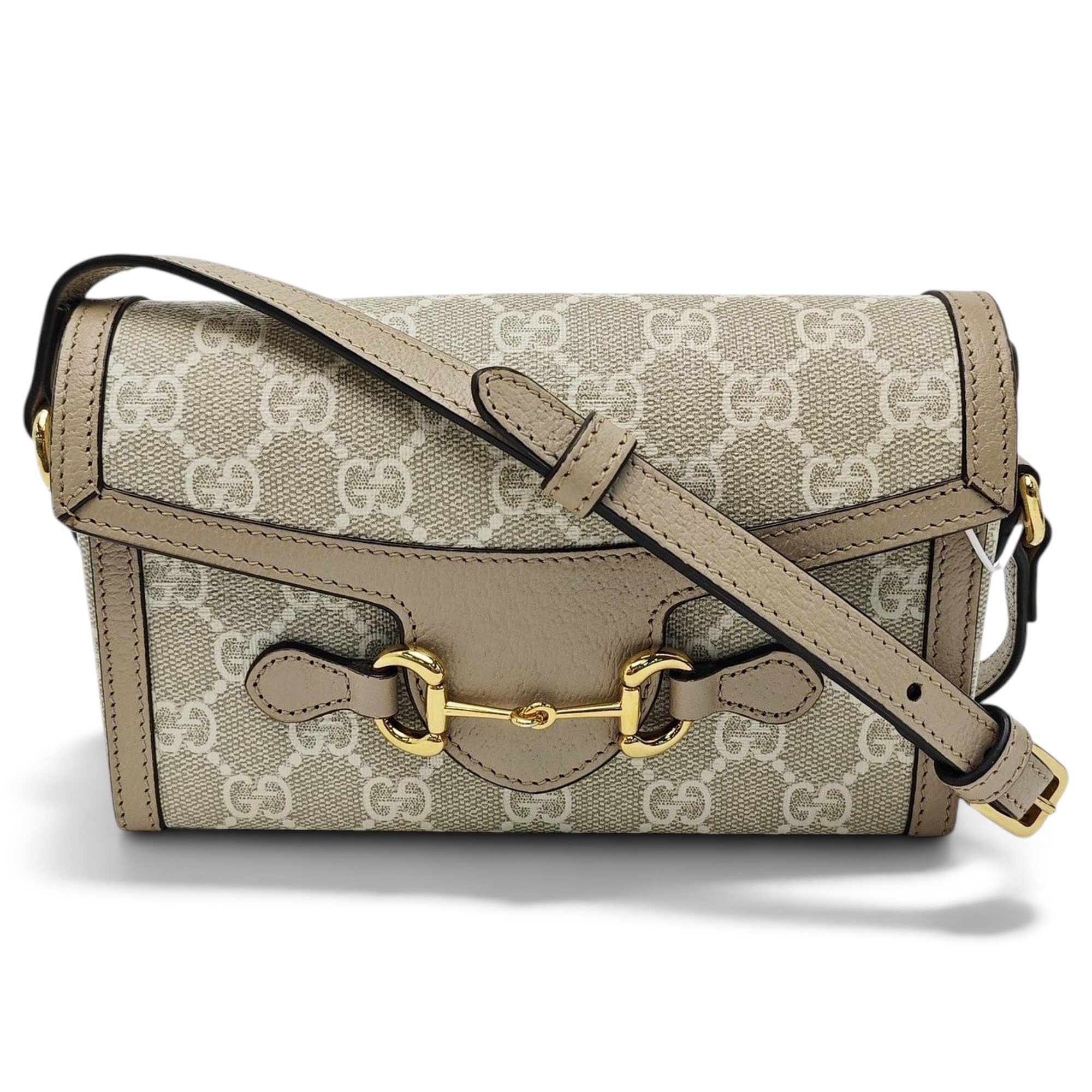 Handle Horsebit 1955 leather handbag