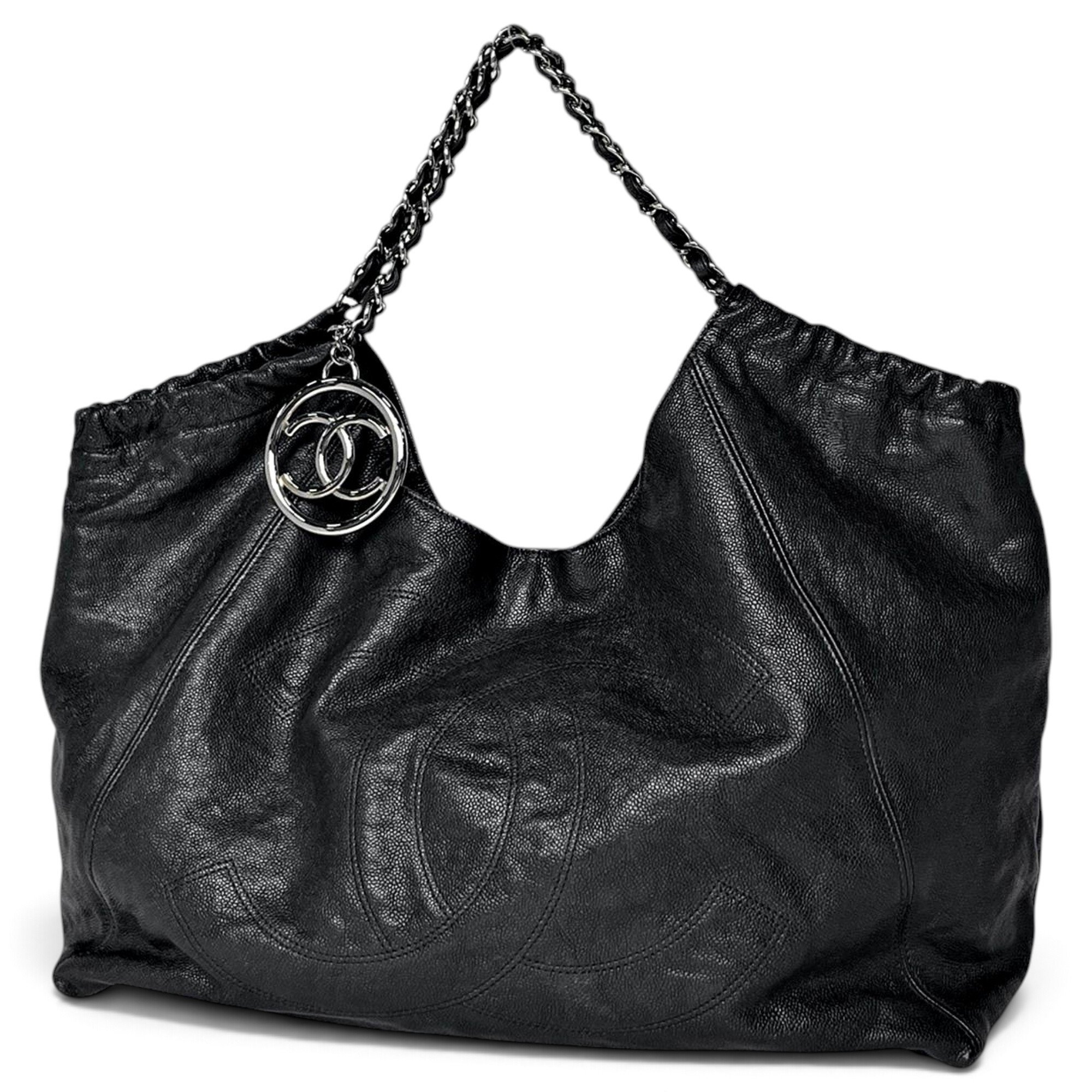Coco Cabas leather tote