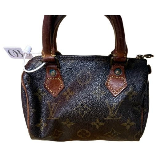 Nano Speedy / Mini HL leather mini bag