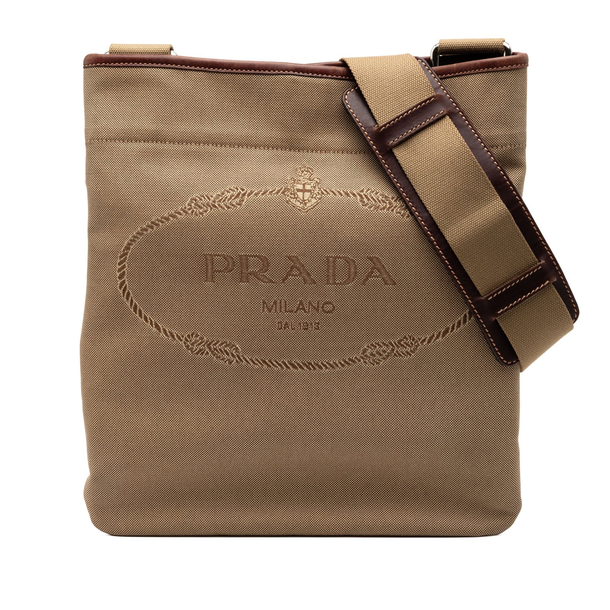 Leather crossbody bag