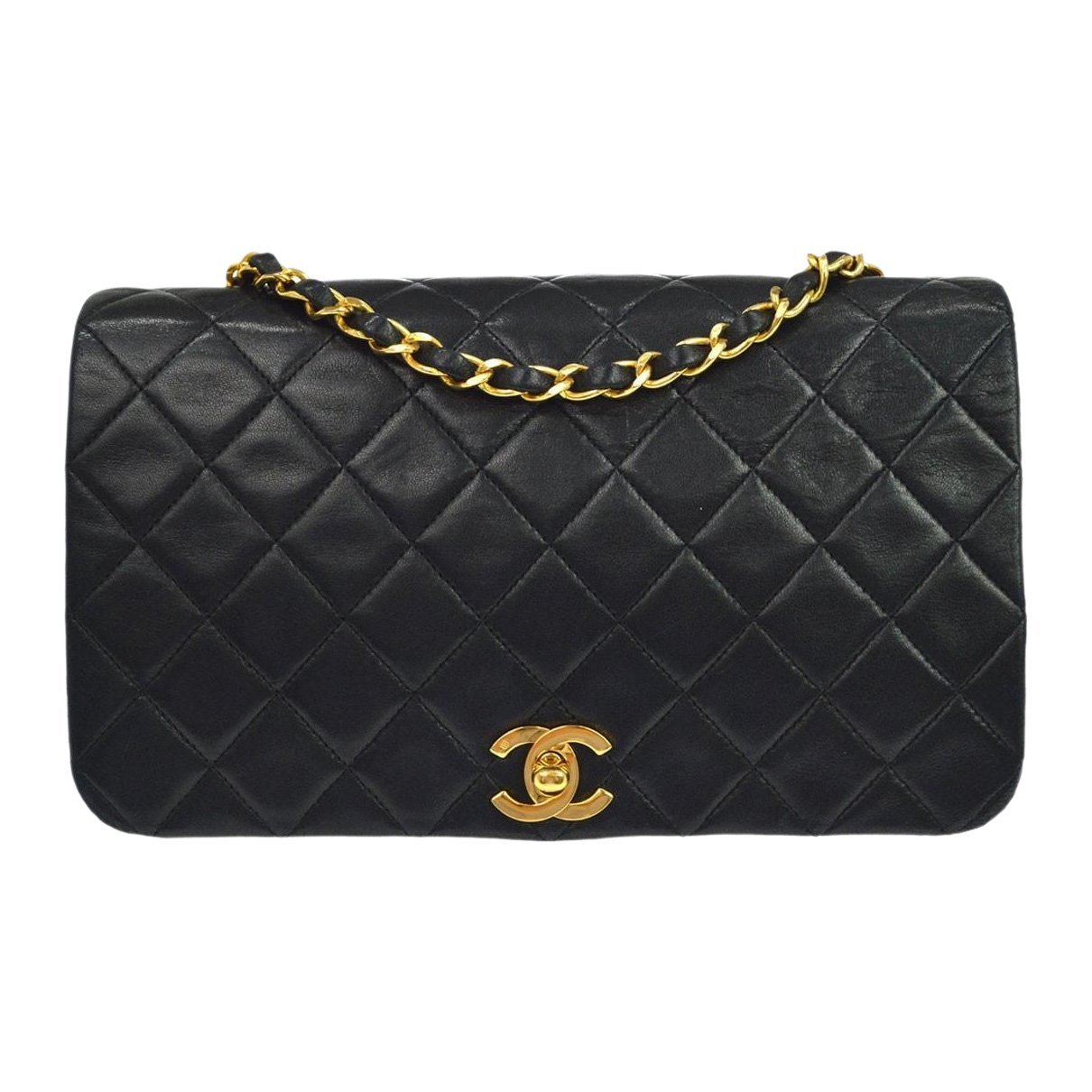 Trendy CC Flap leather handbag
