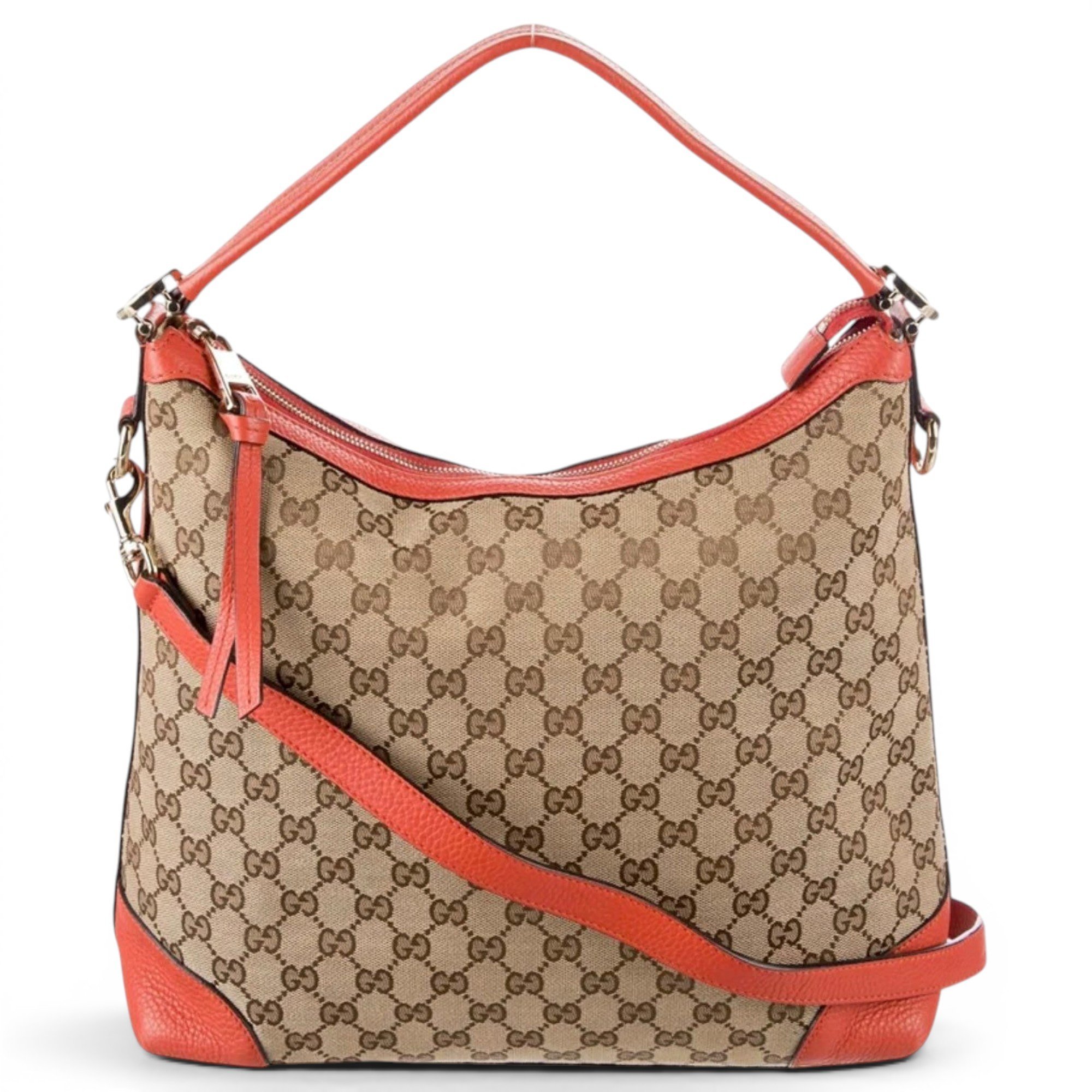 Hobo leather handbag