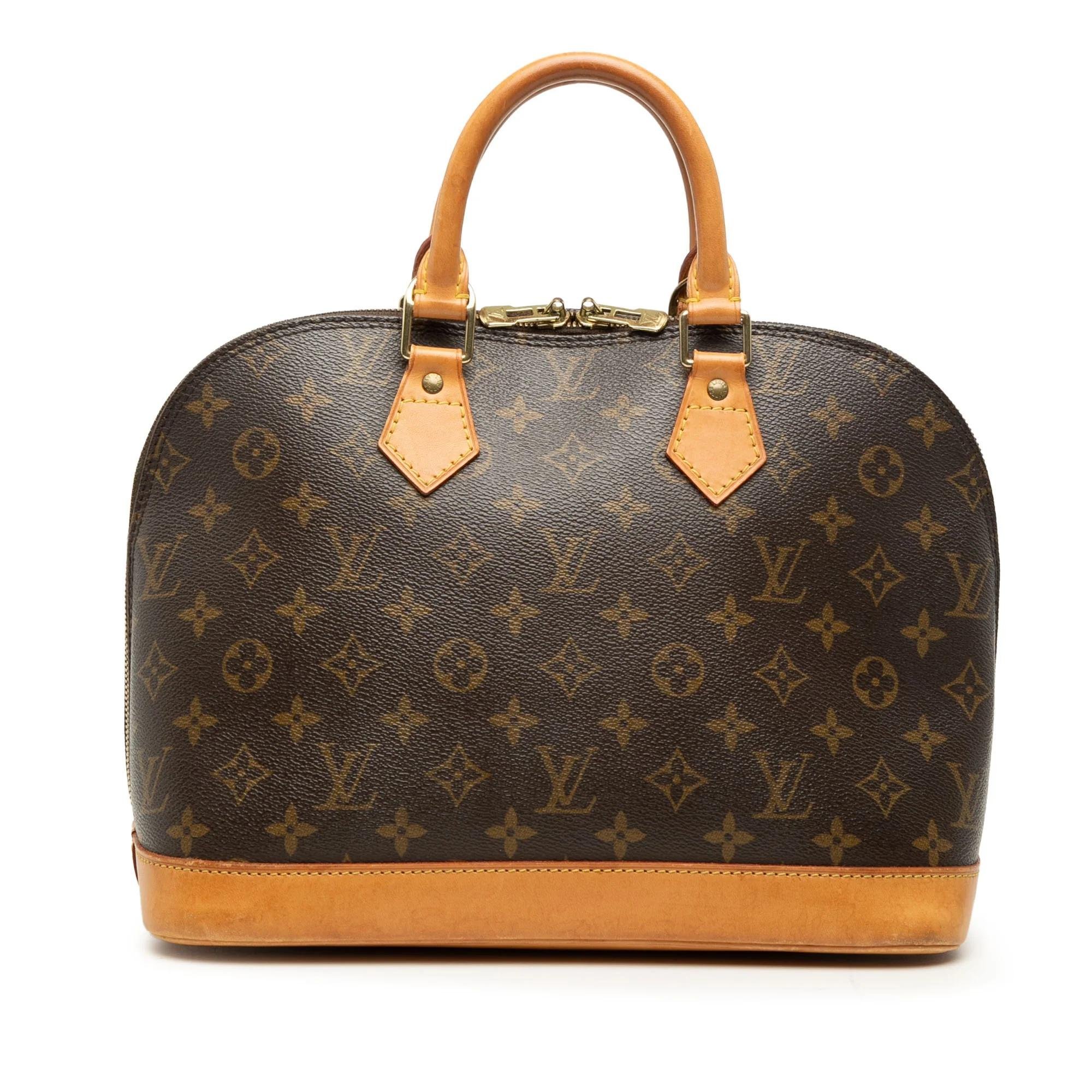 Alma leather handbag