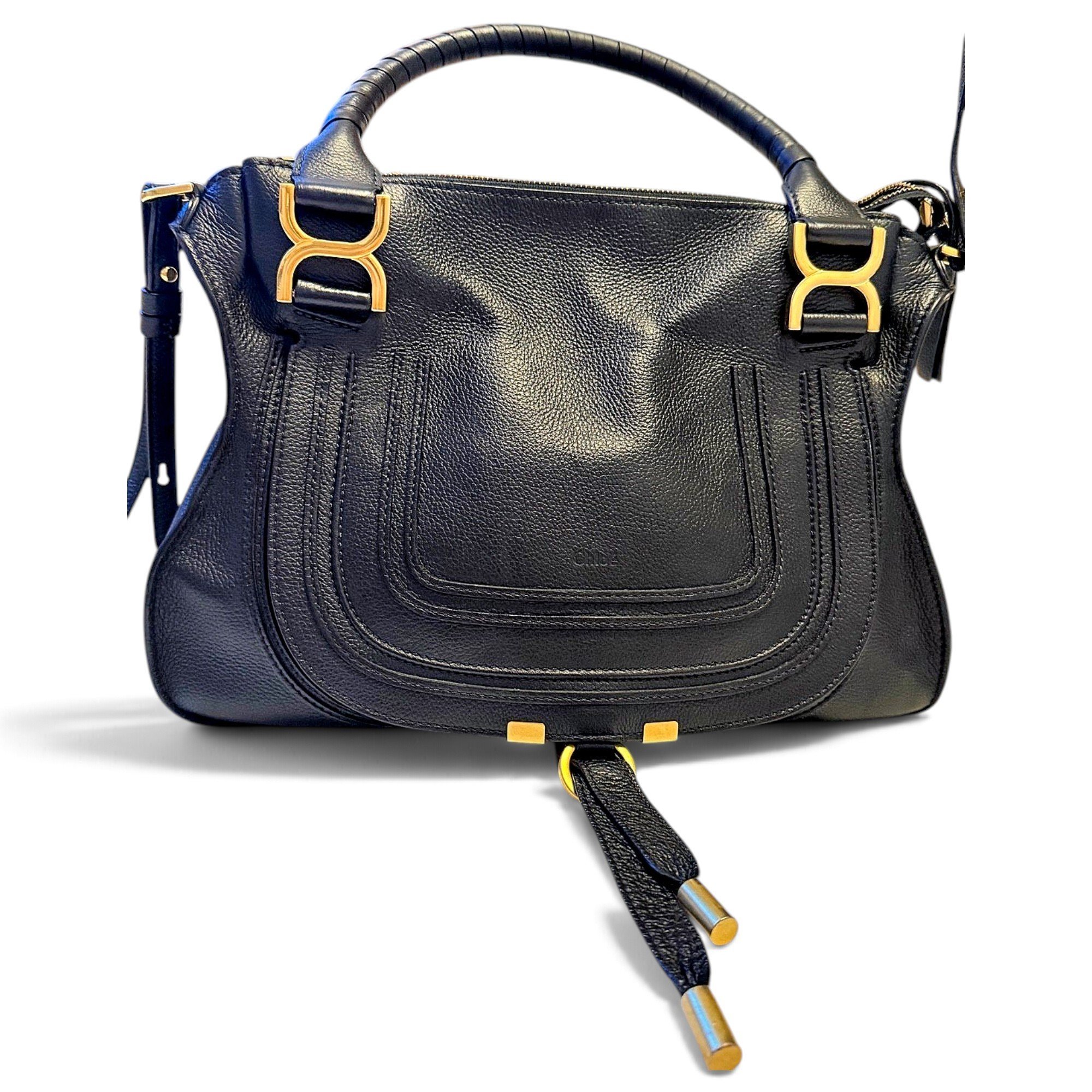 Marcie leather handbag