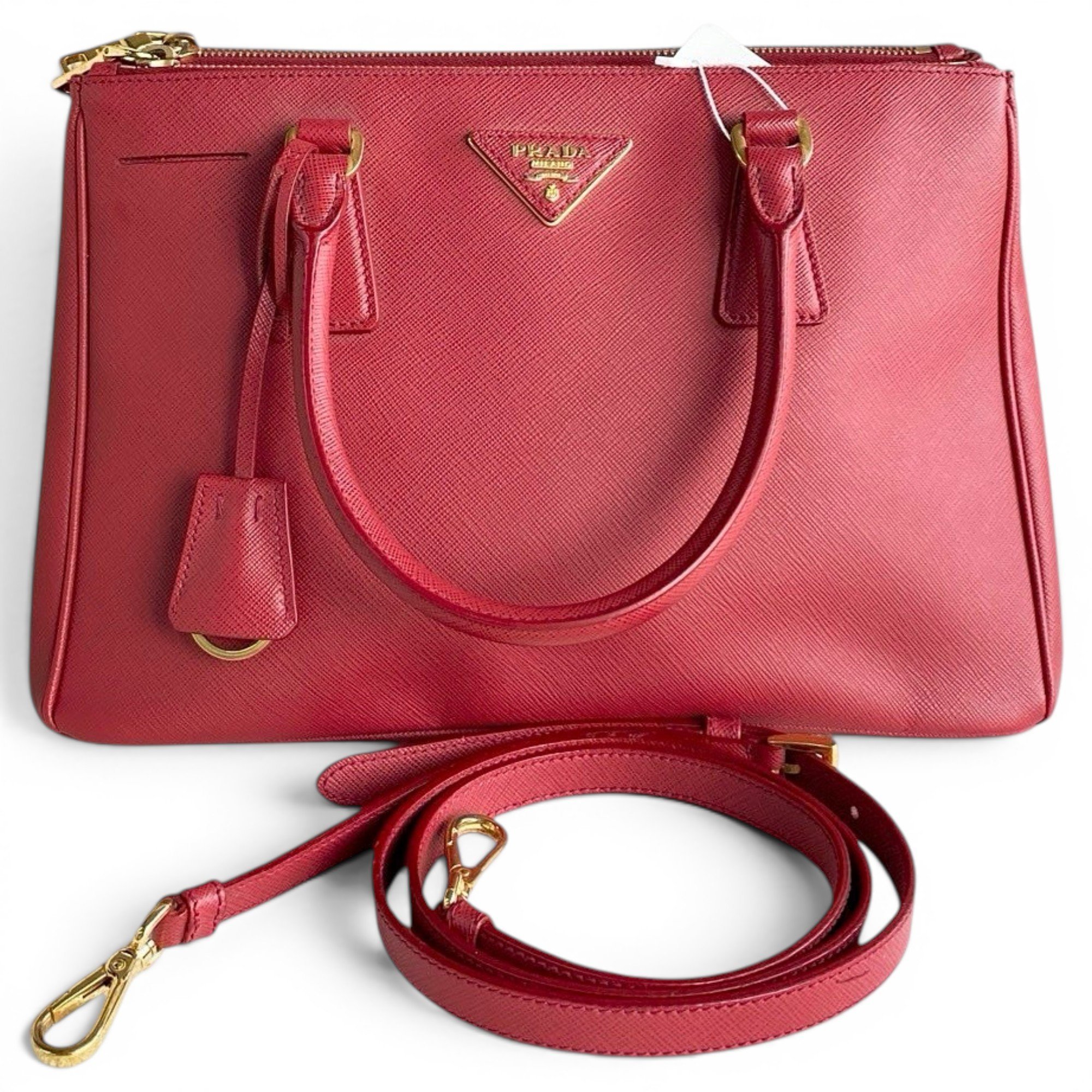 Galleria leather handbag