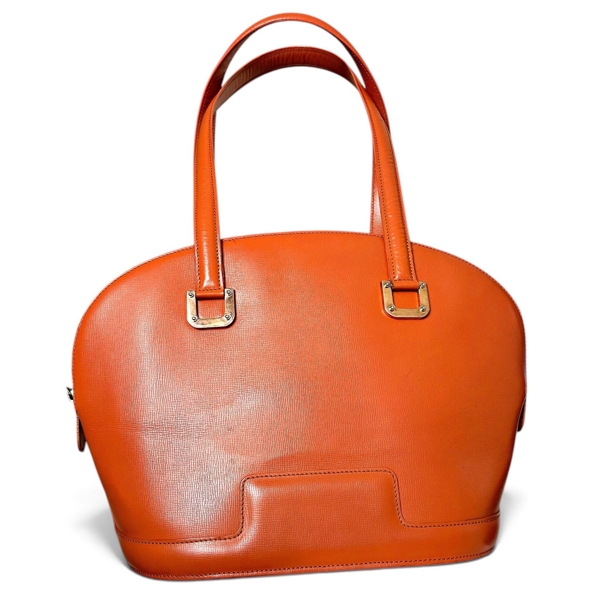 Leather tote